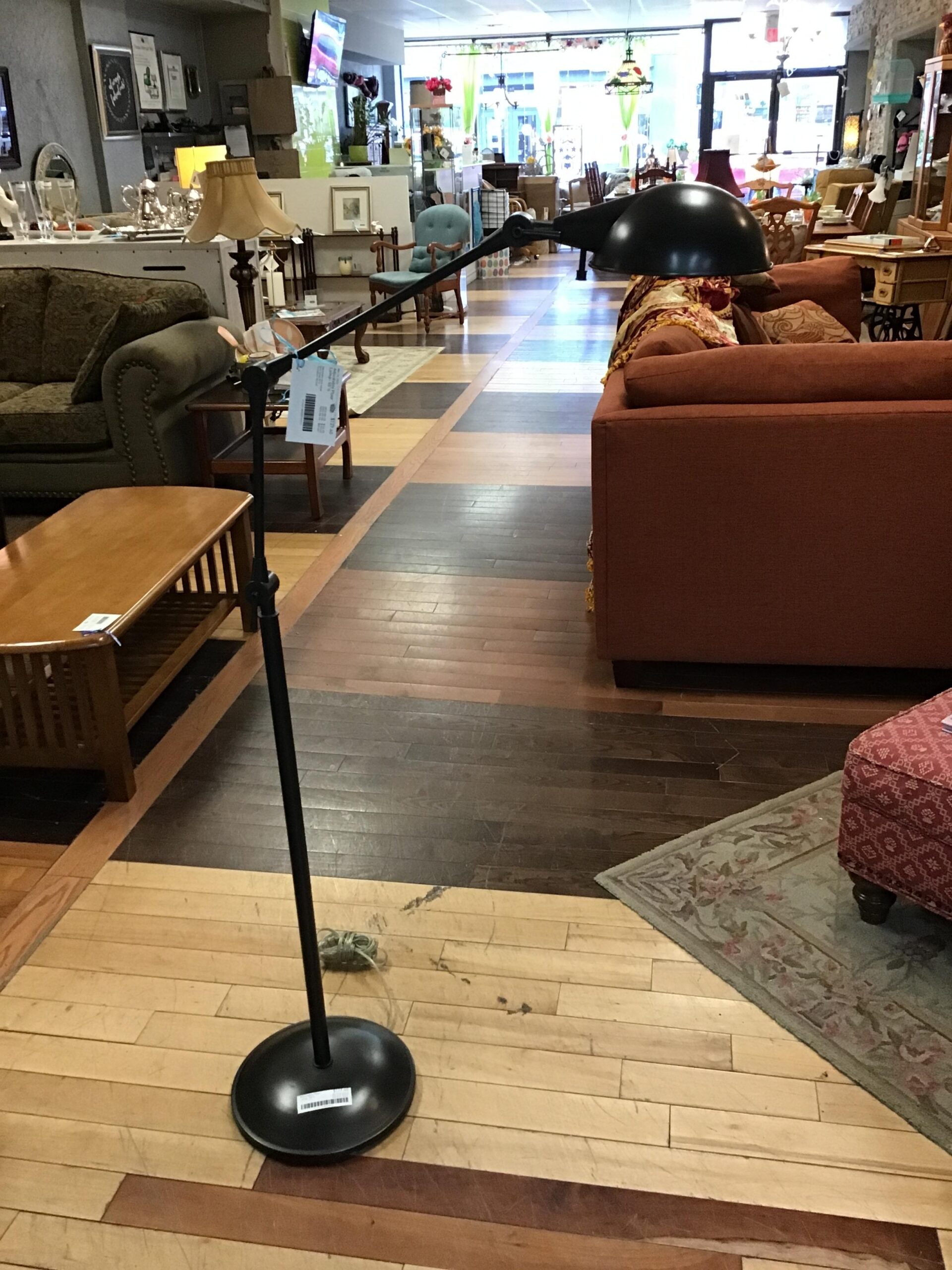 Adjustable Floor Lamp- 55″h