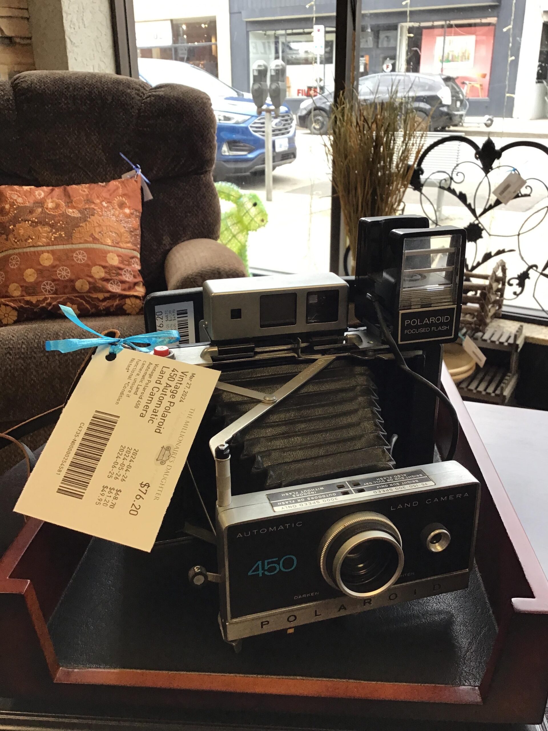 Vintage Polaroid 450 Automatic Land Camera