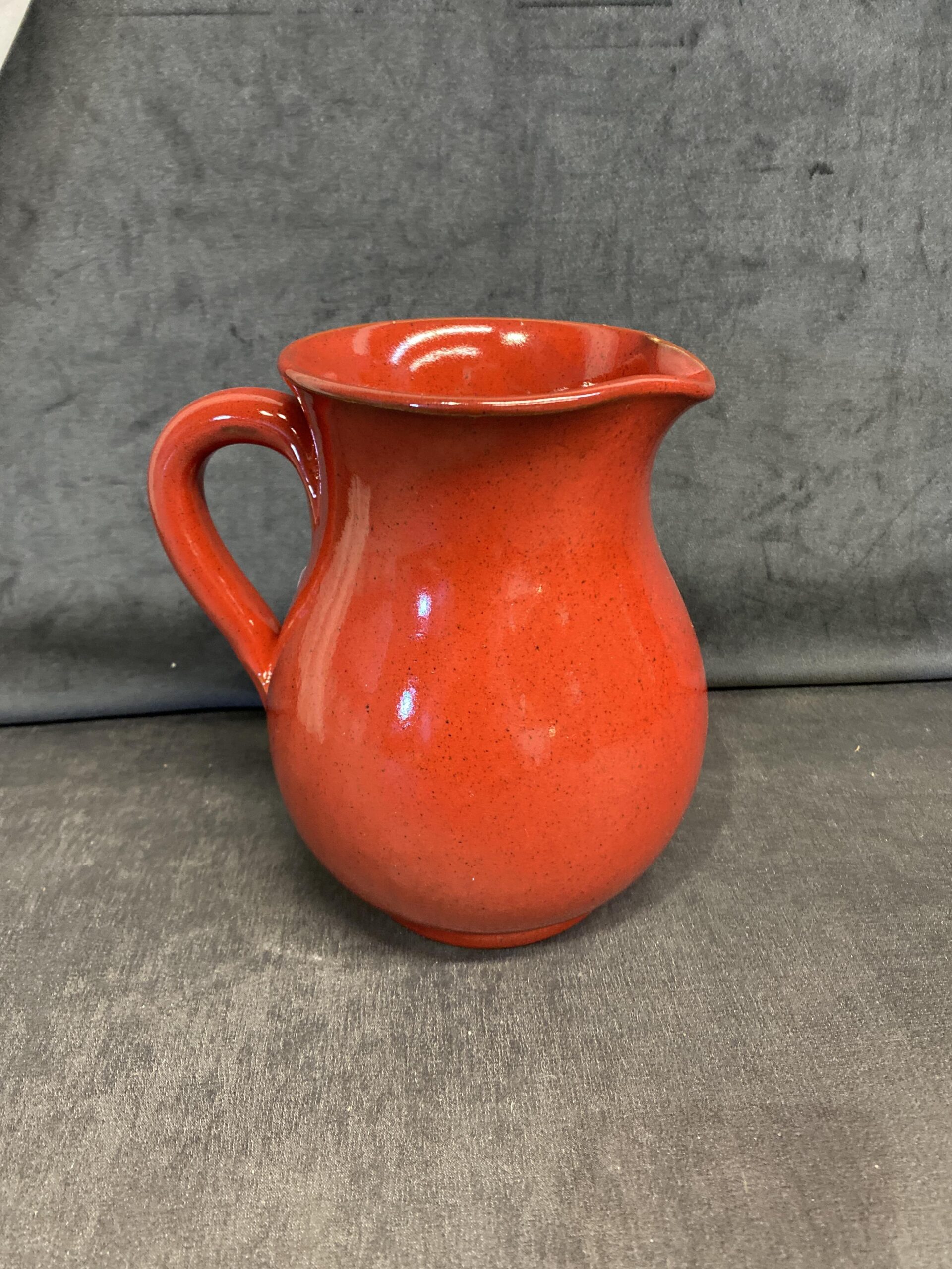 Italian Pottery Jug – Red