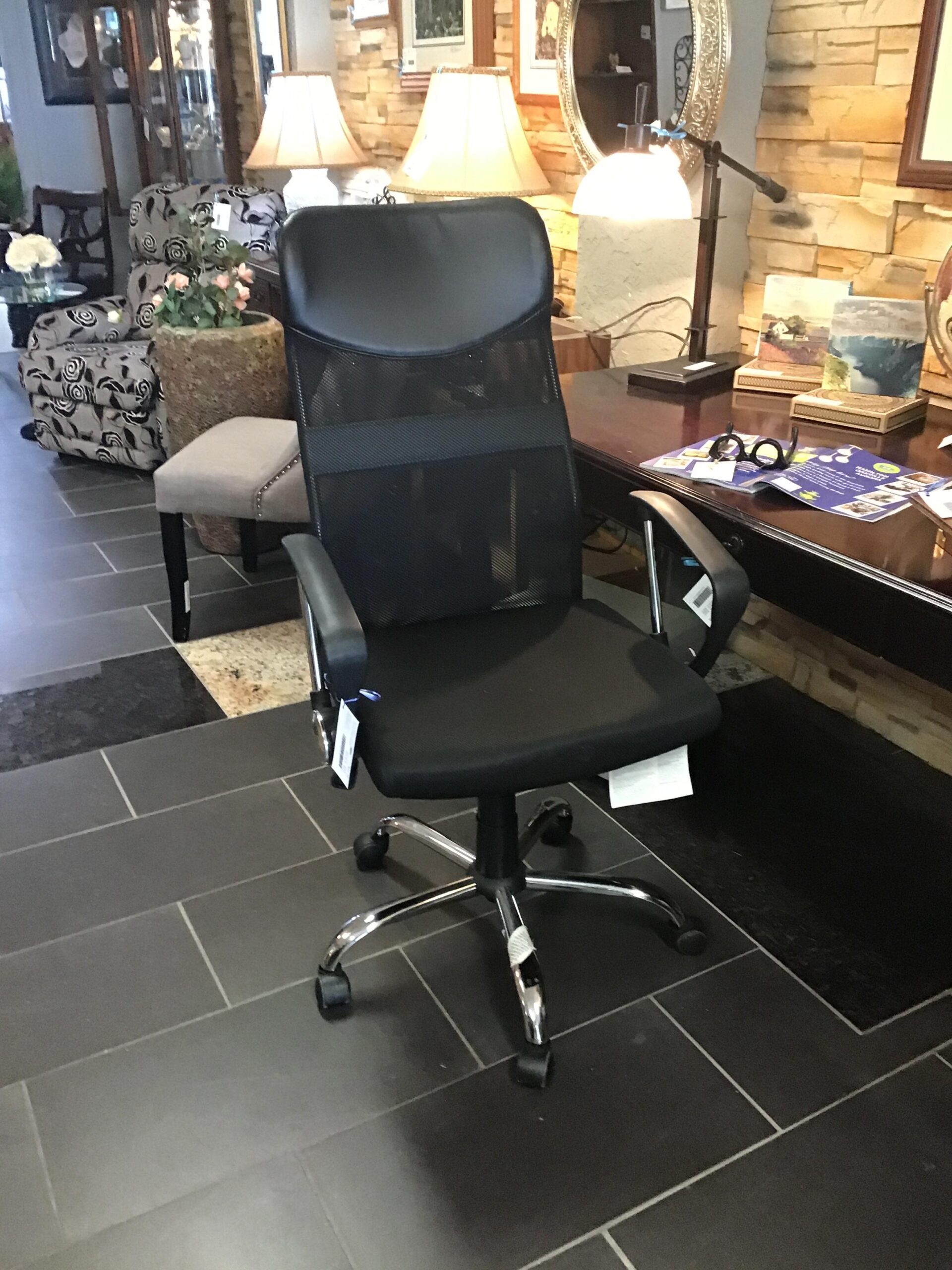 New! Faux Leather Computer Chair