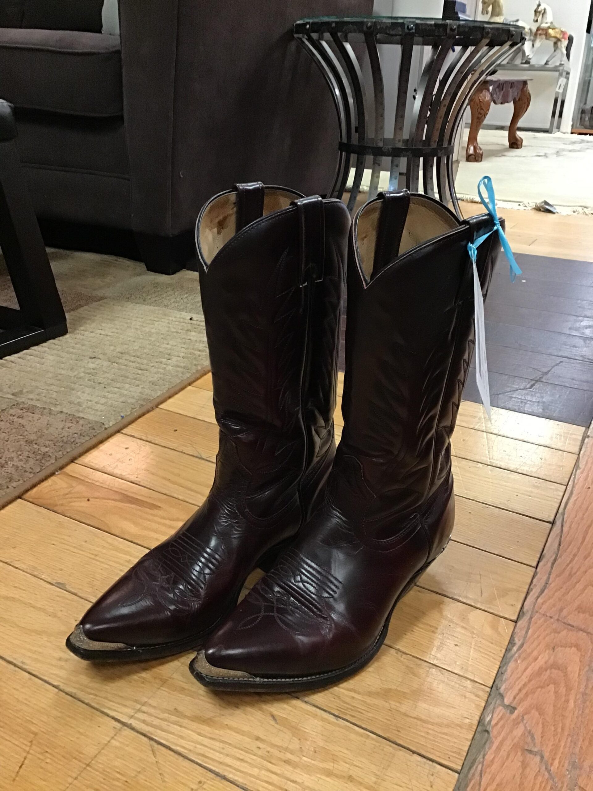 Gorgeous Vintage Leather Cowboy Boots