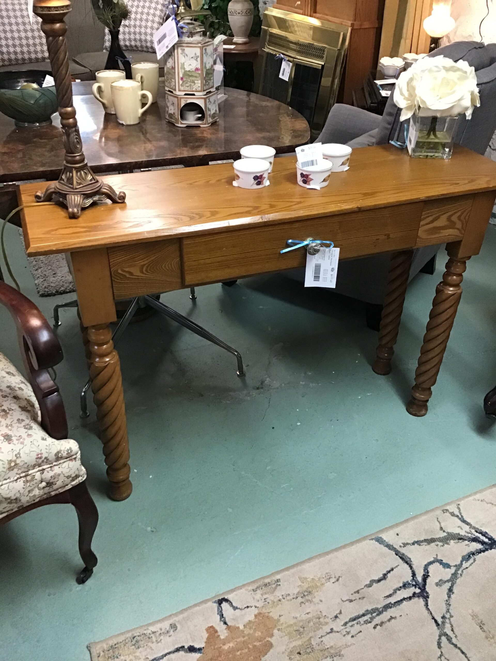 Unique! Antique Hall Table