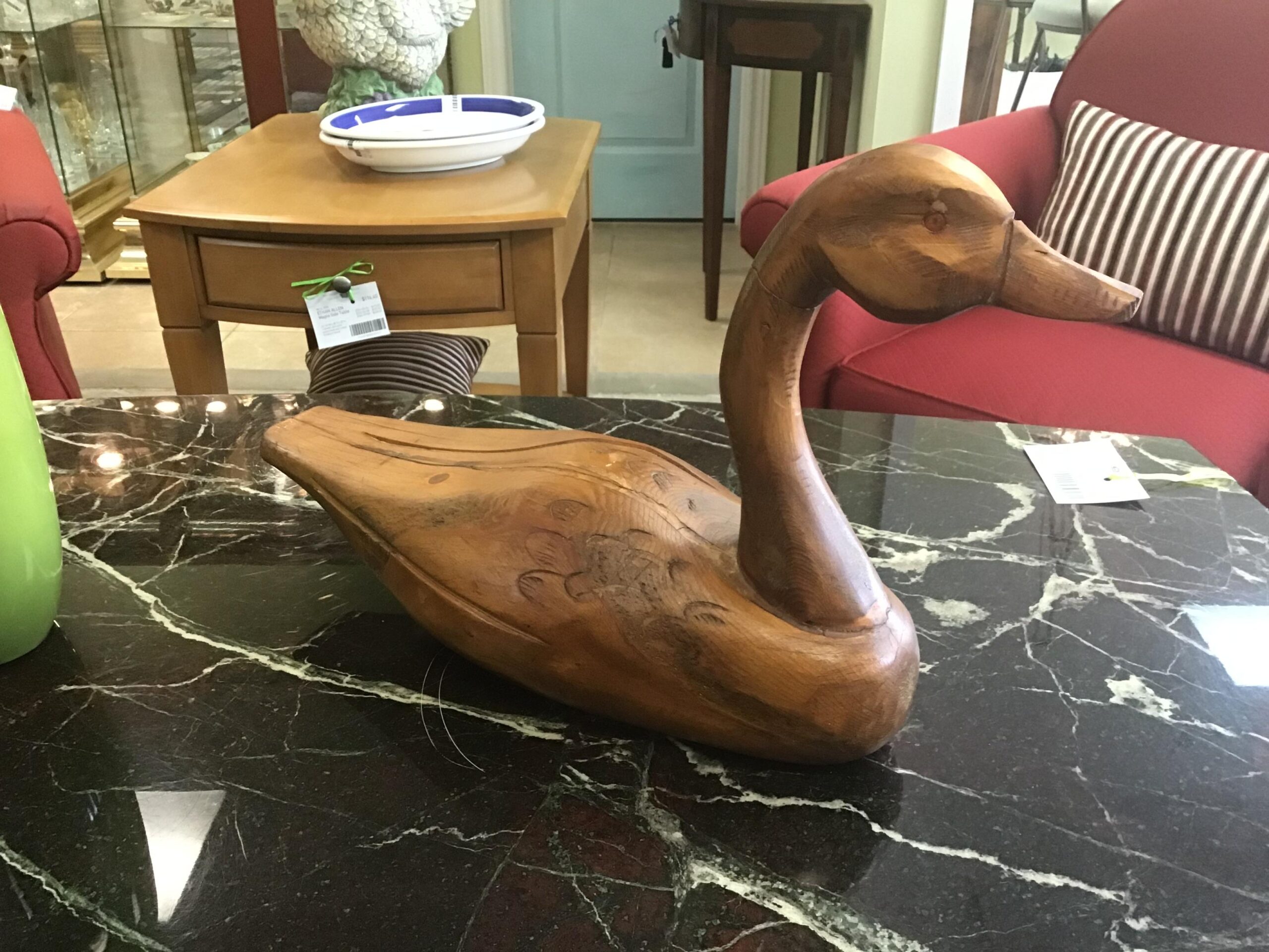 Wooden Goose Decoy