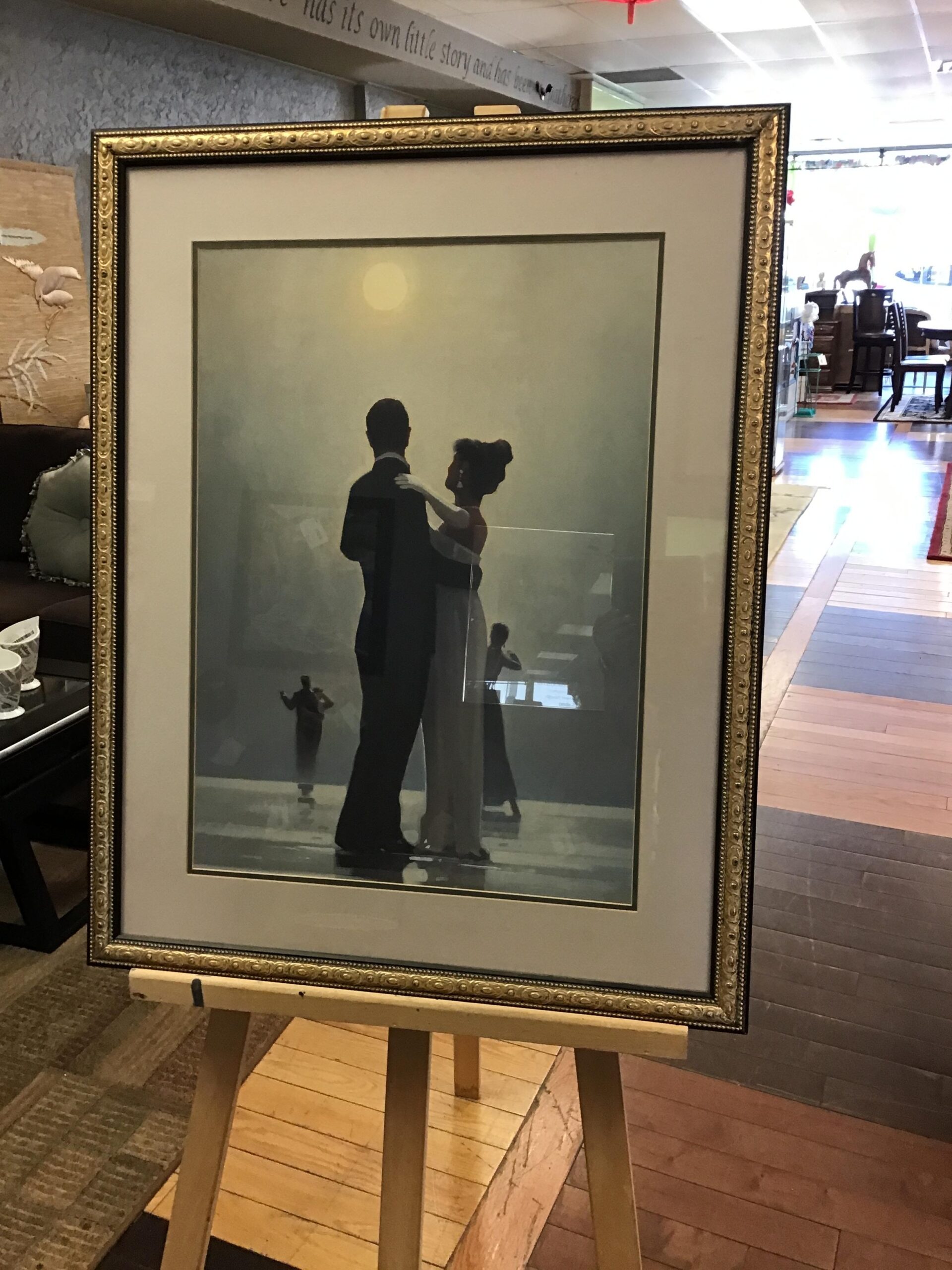 ‘Dance Me To The End of Love’ Framed Bombay Print