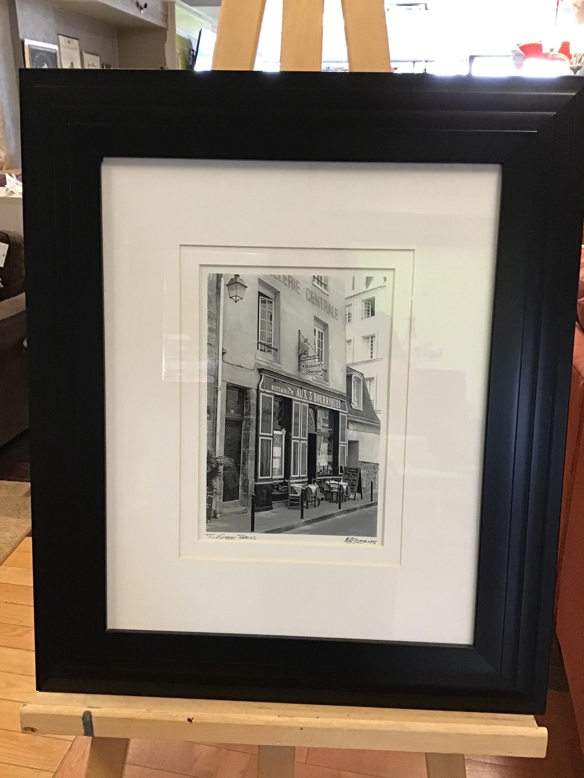 ‘Two Street Tables’ Signed Art