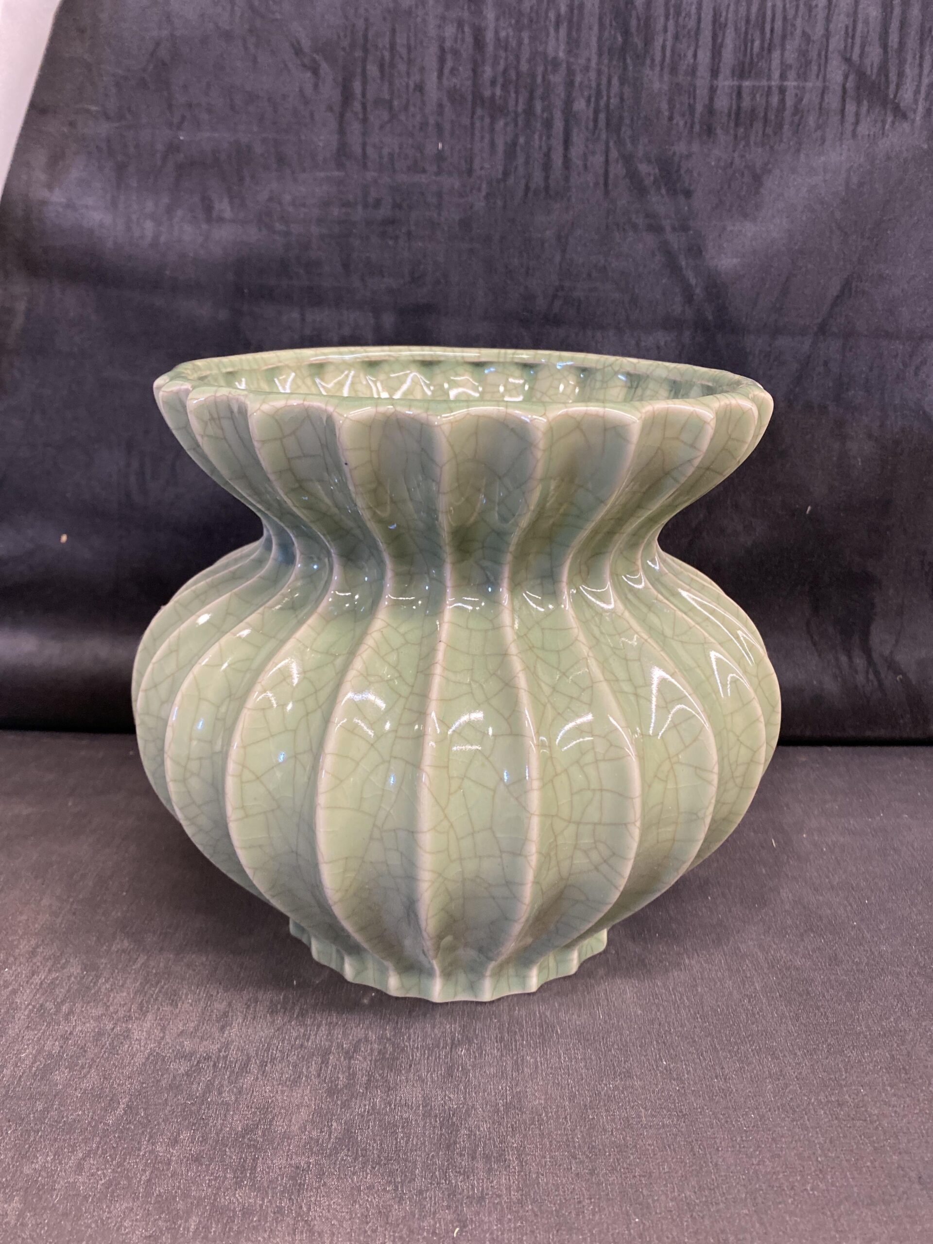 Ceramic Planter – Celadon Green