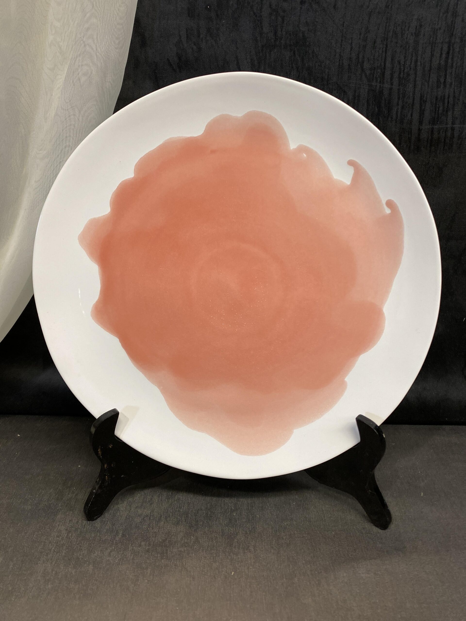 Deartis Ceramic Serving Plate – Orange