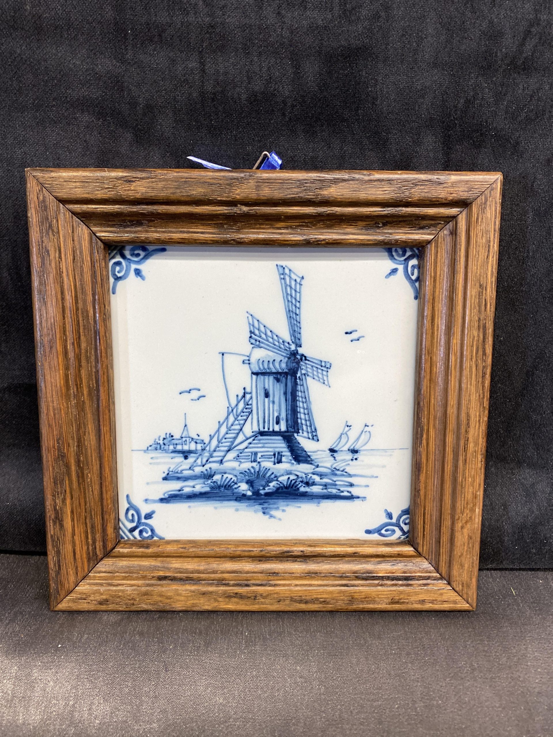 Delft Pottery Framed Tile – Bicentennial