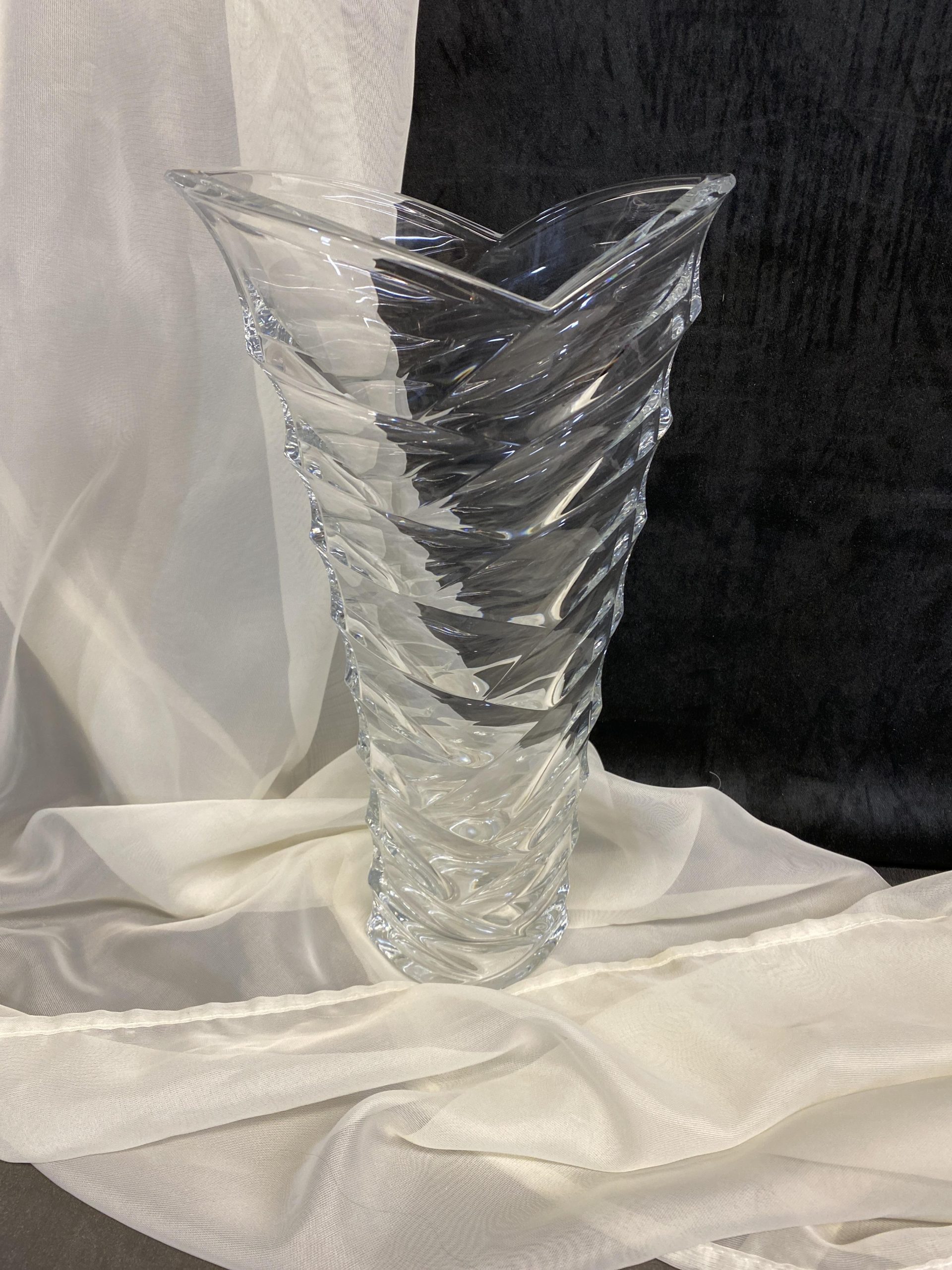 Galway Crystal Vase “Atlantic”