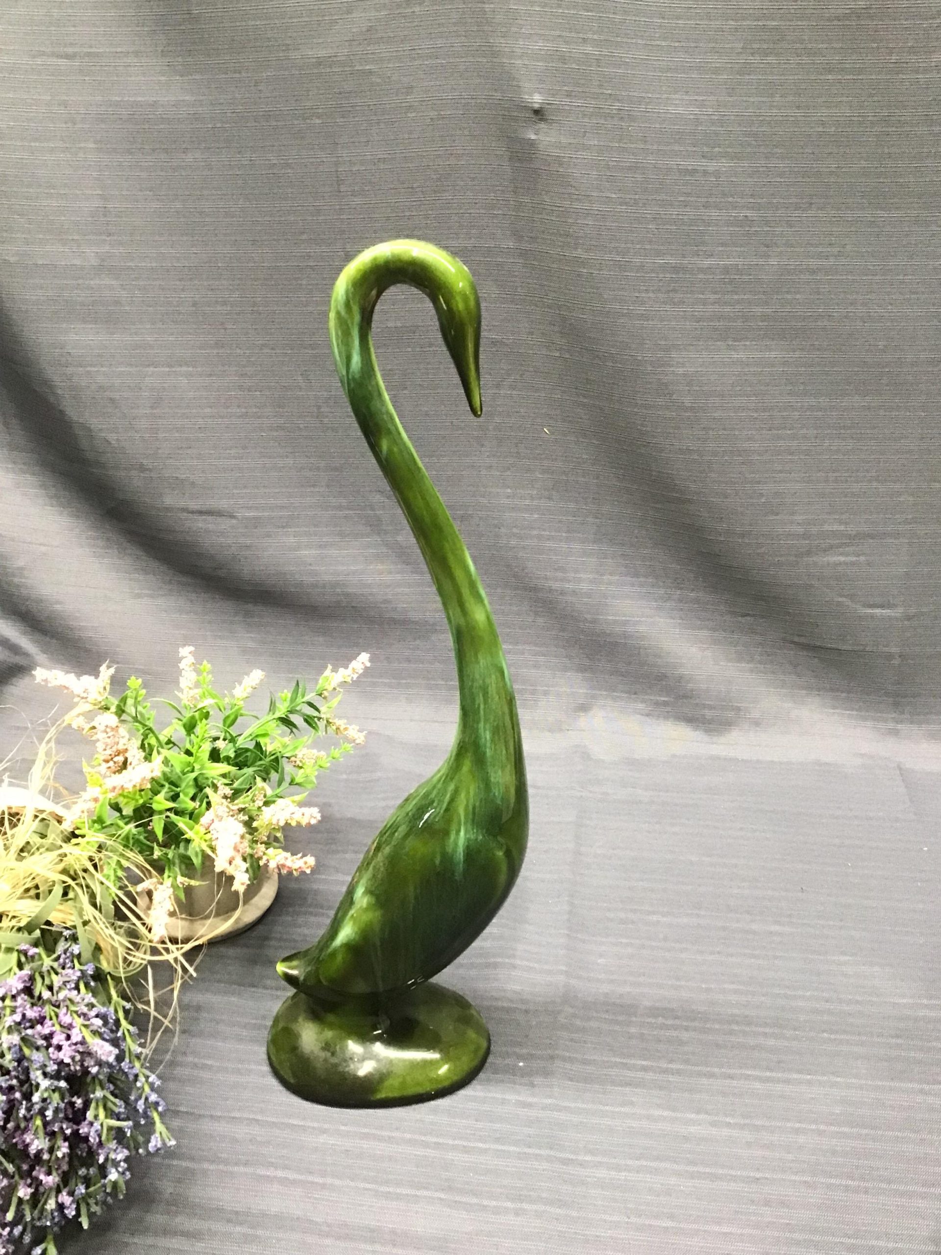 Pottery – Green Crane