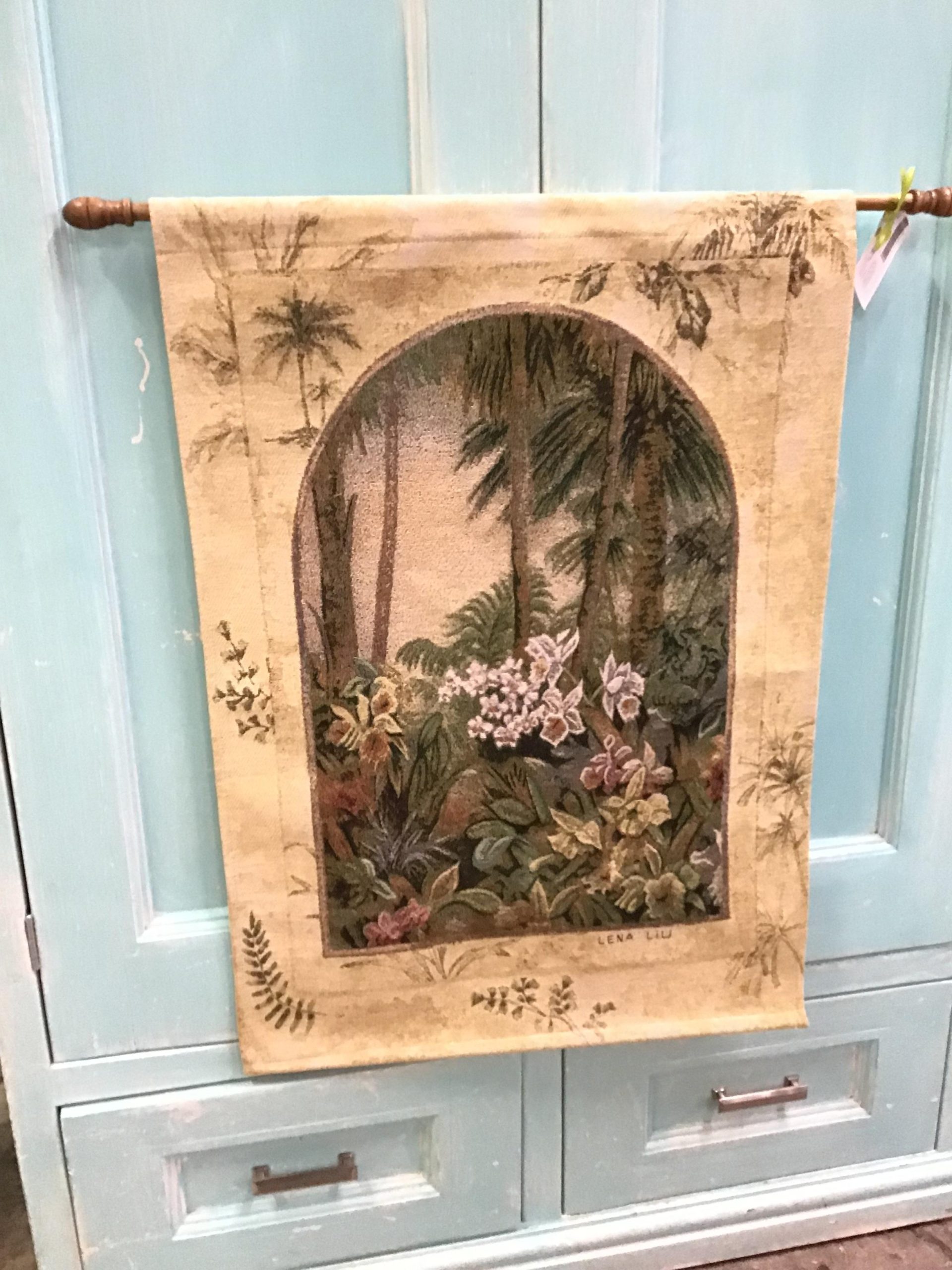 Hanging Tapestry Flower Garden/ Trees