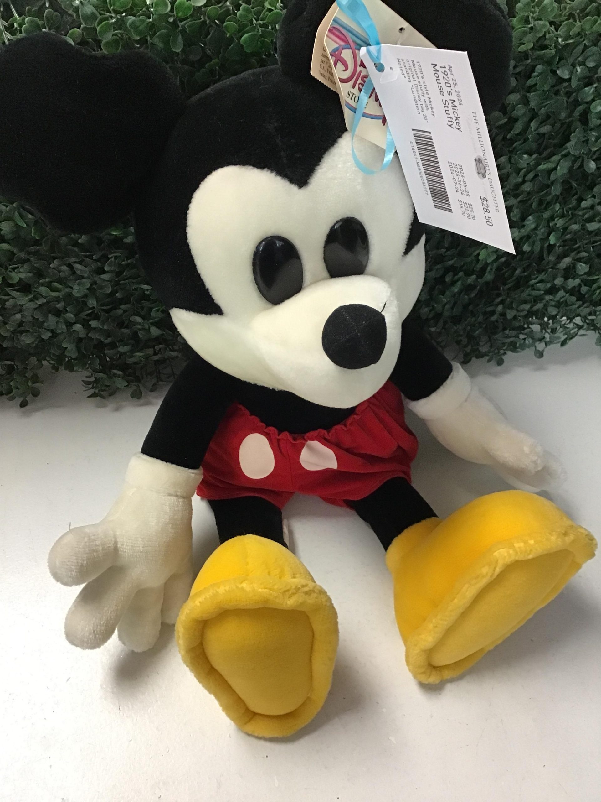 1920’s Mickey Mouse Stuffy