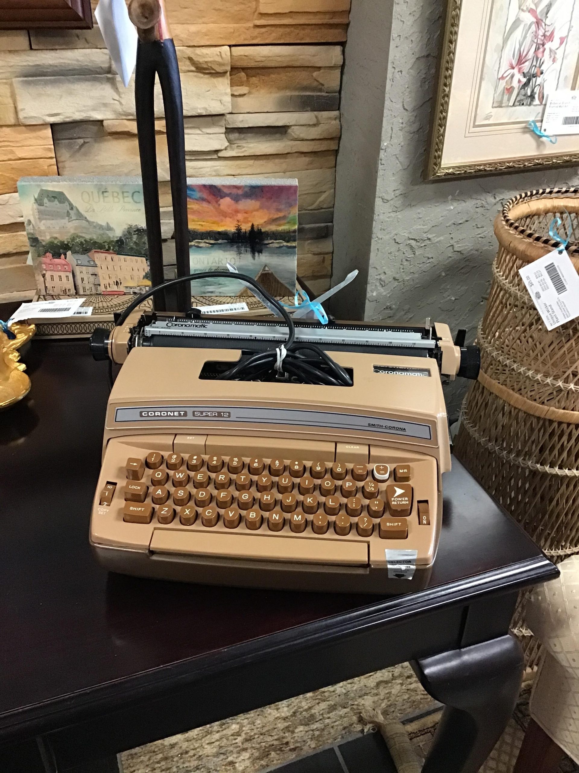Vintage Smith-Corona Coronamatic Typewriter