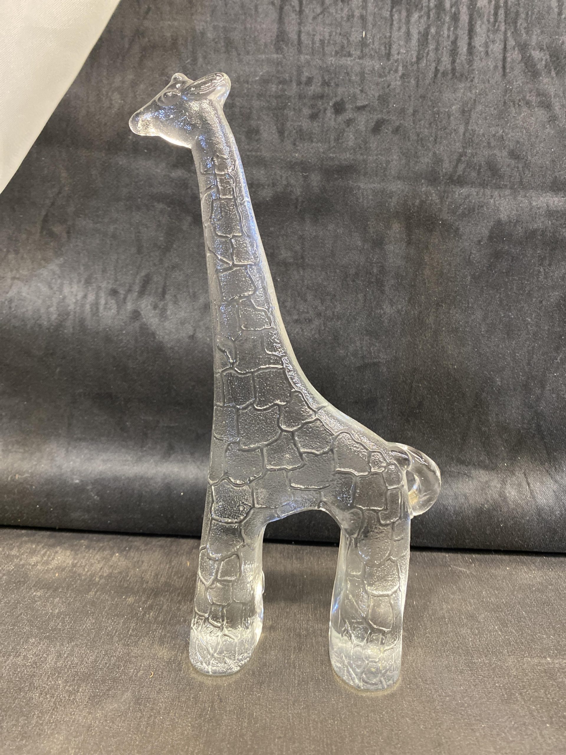 Boda Zoo Glass Figurine – Large Giraffe