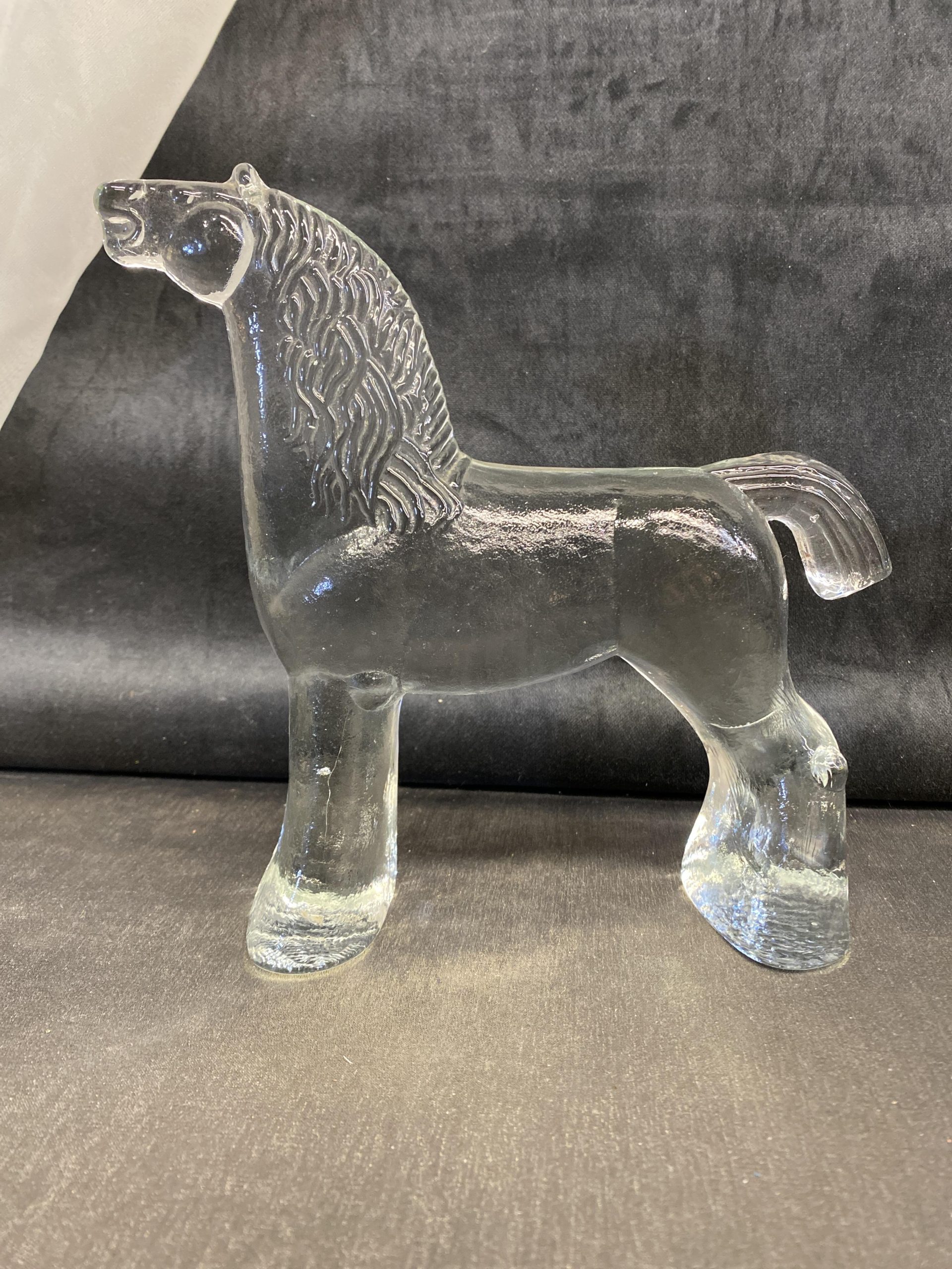 Boda Zoo Glass Figurine – Large Horse