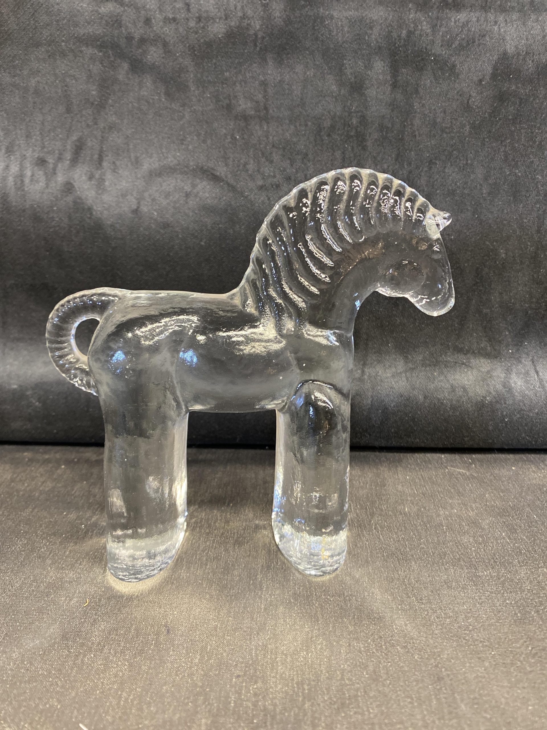 Boda Zoo Glass Figurine – Small Horse