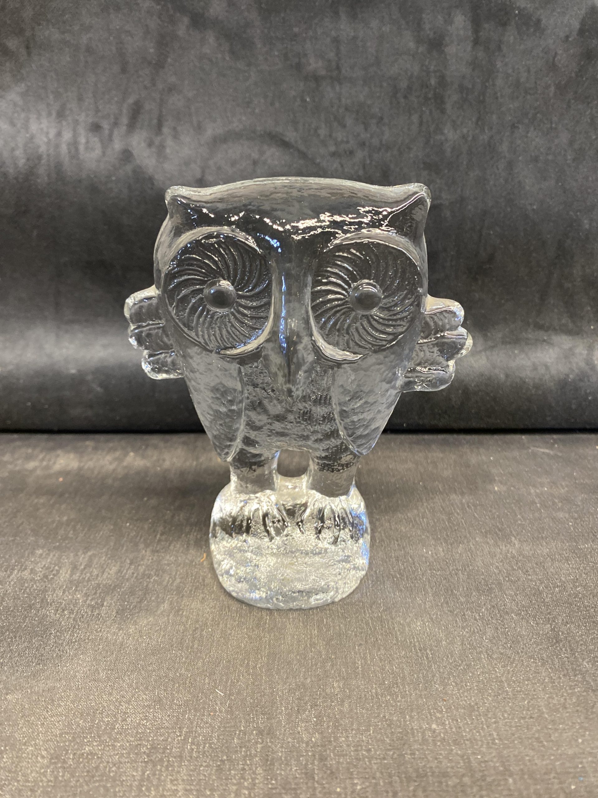 Boda Zoo Glass Figurine – Owl