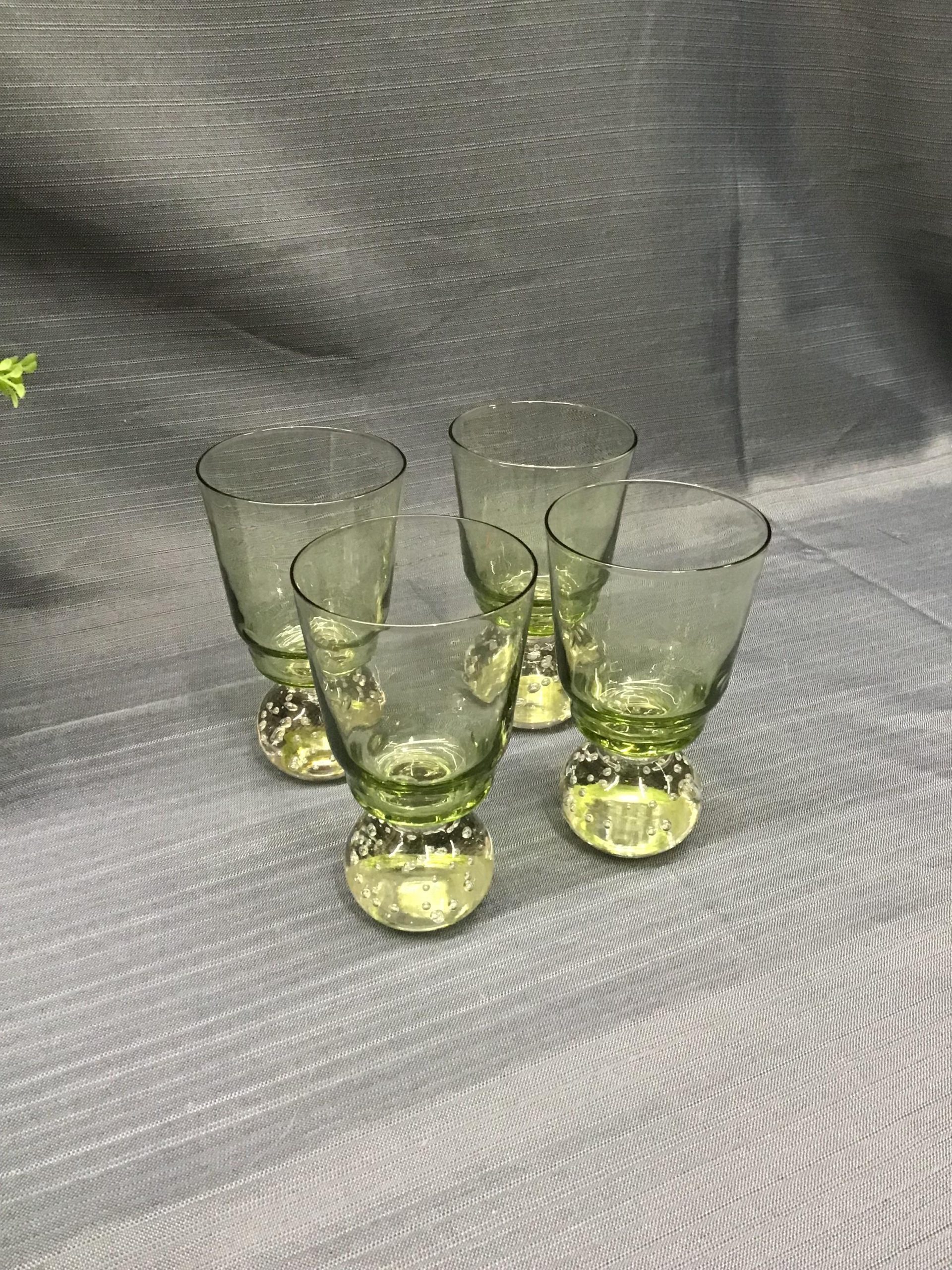 Serax Green Eternal Snow 4-1/2″ Glasses (set 5) – Say Good BUY $33.70