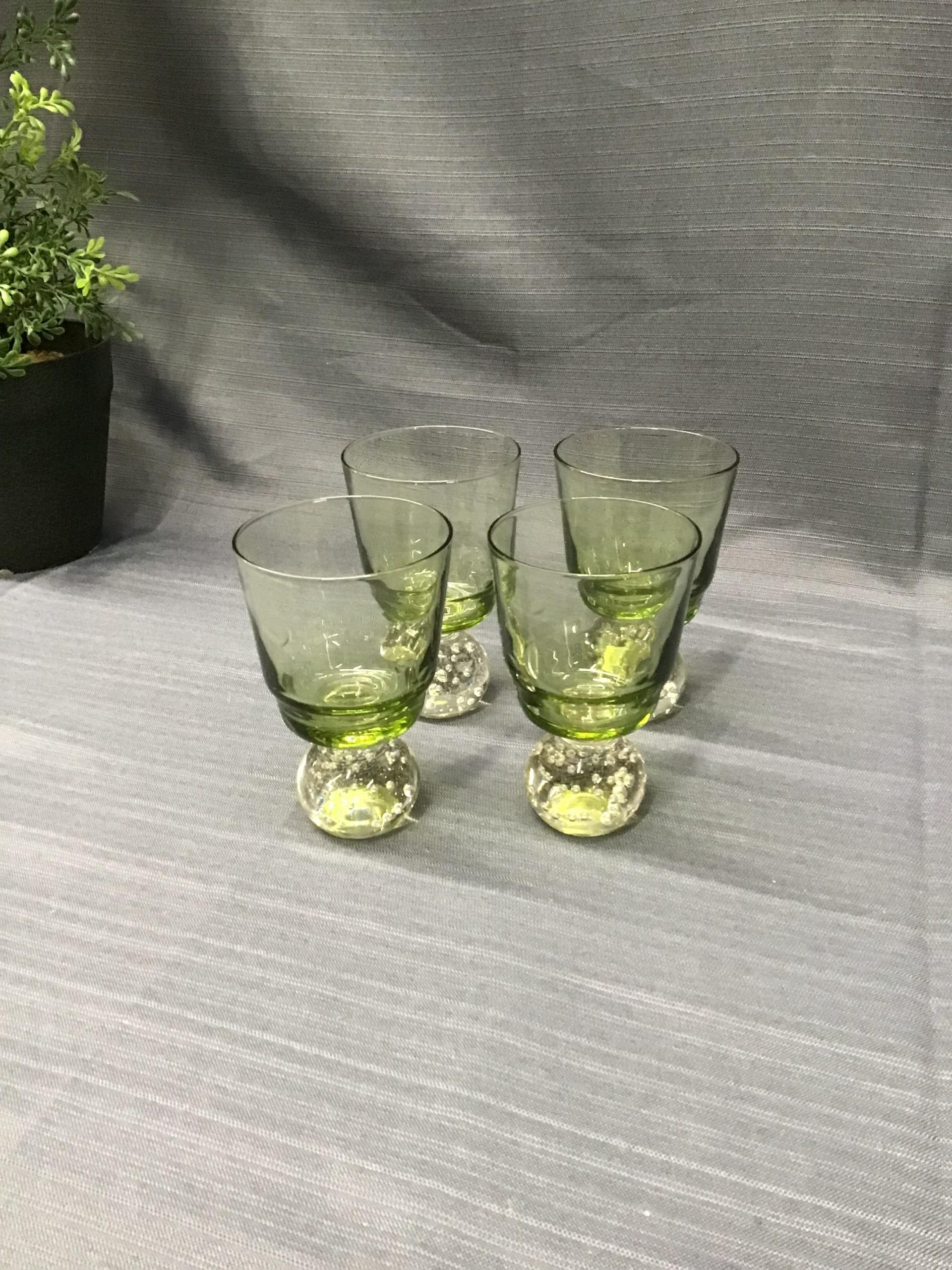 Serax Green Eternal Snow 4″ Glasses (set of 4+1) – Say Good BUY $26.60