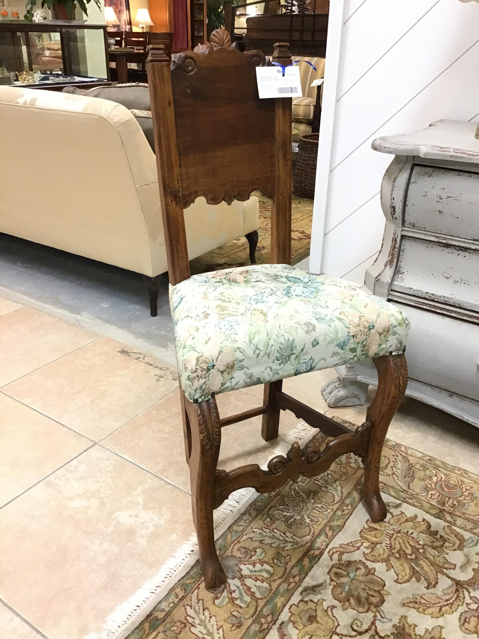 Antique Carved Chair (circa 1920) – Say Good BUY $55.37