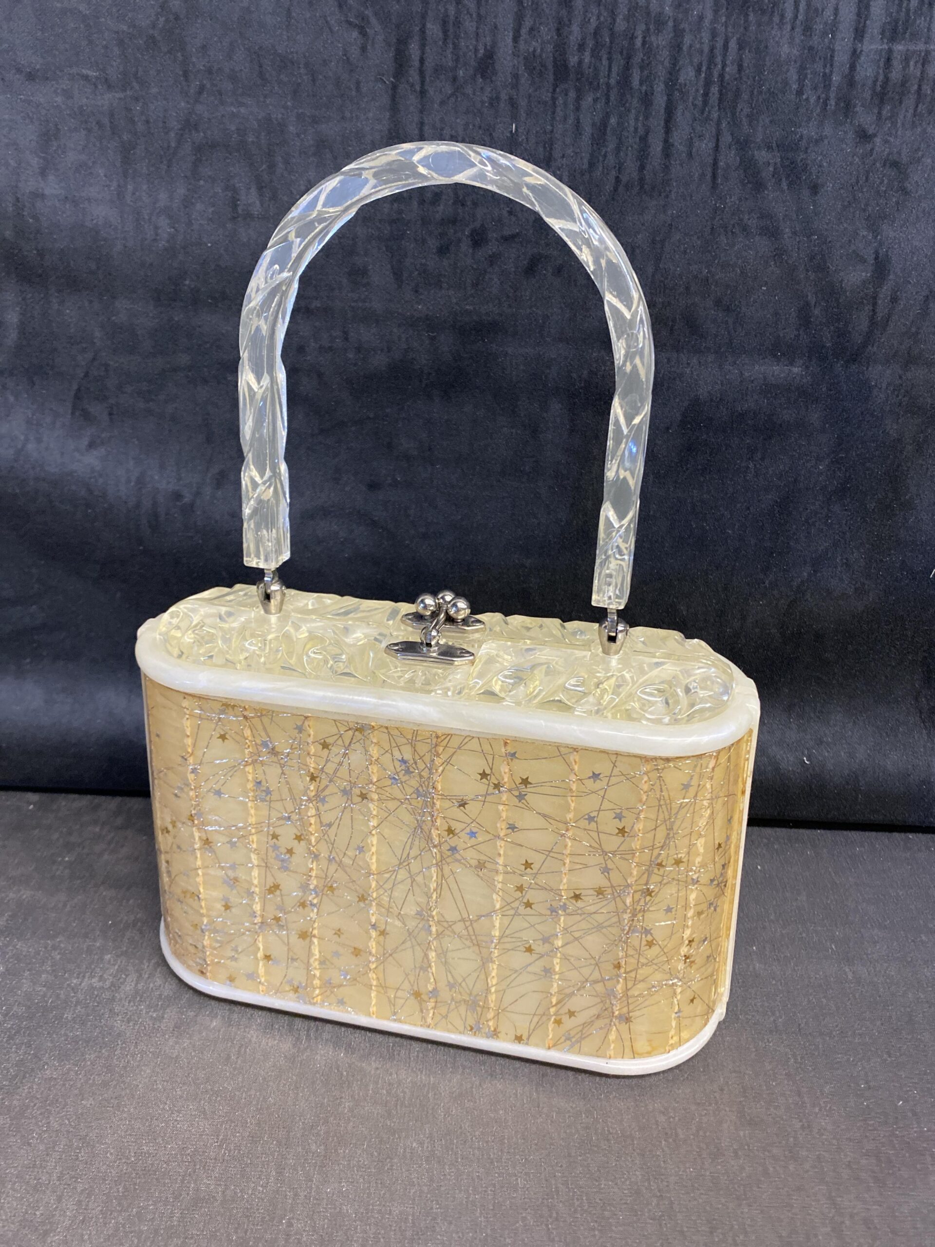Vintage Lucite Handbag