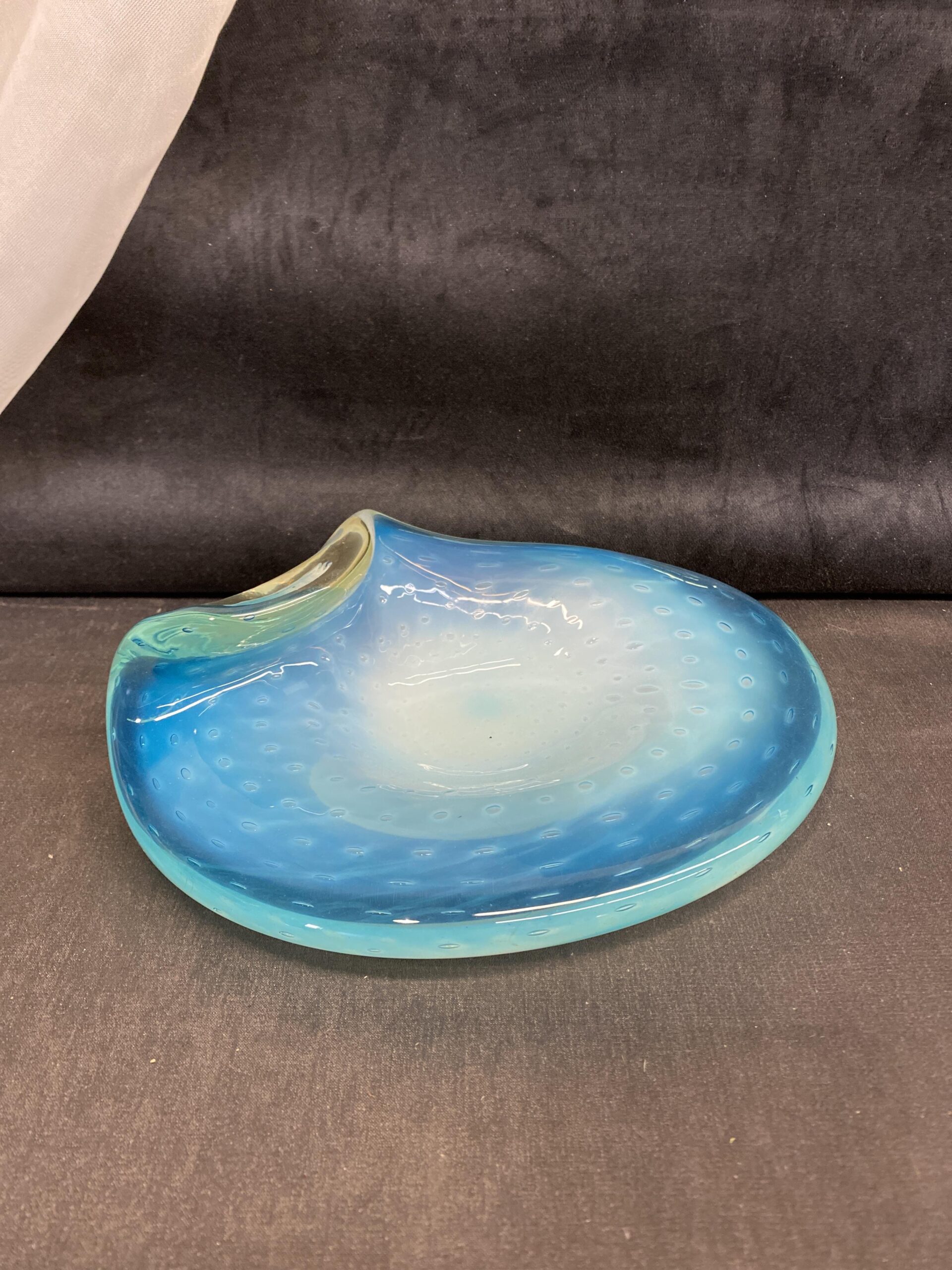 Murano Glass Dish – Blue