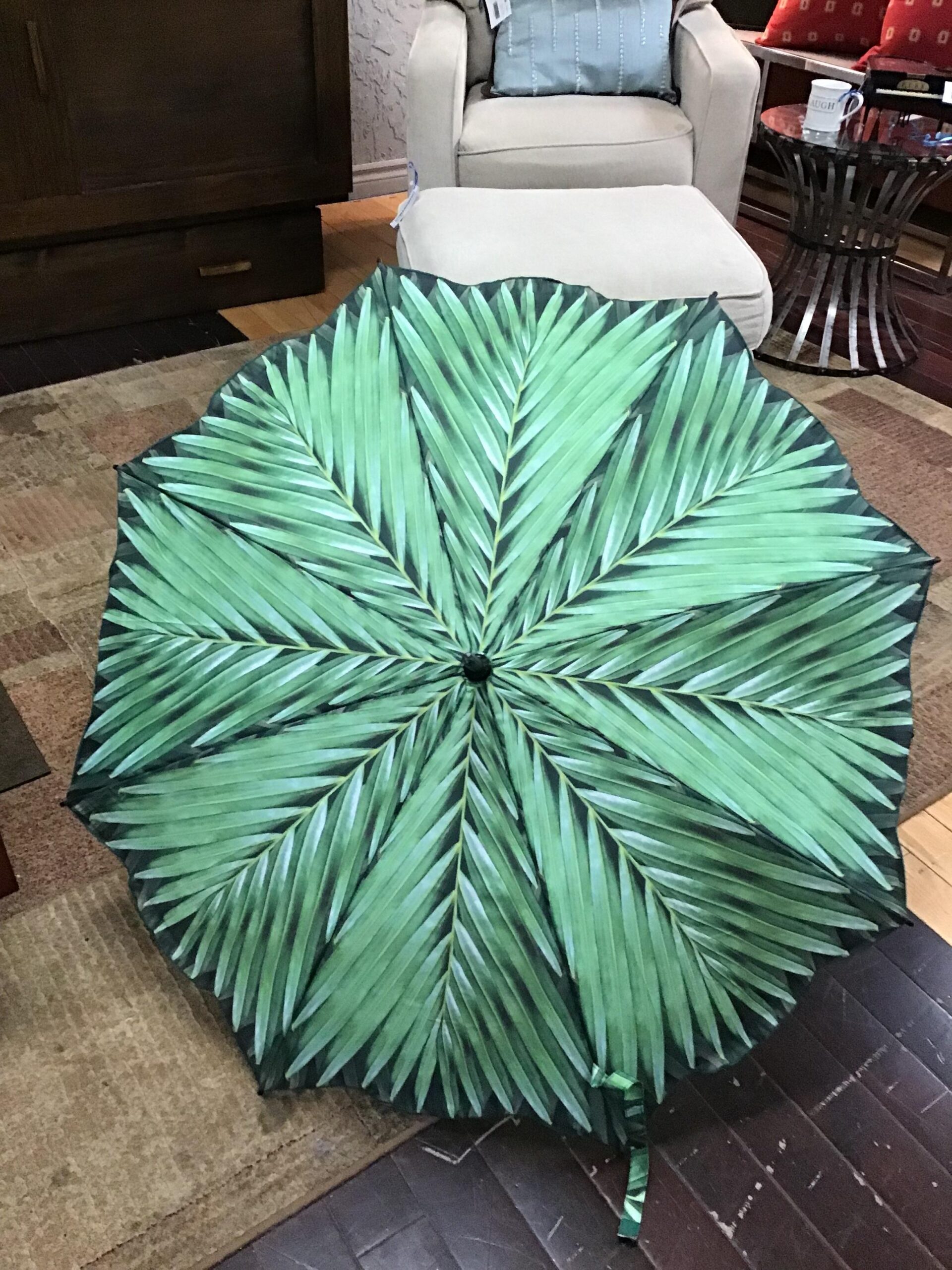Palm Tree Print Umbrella