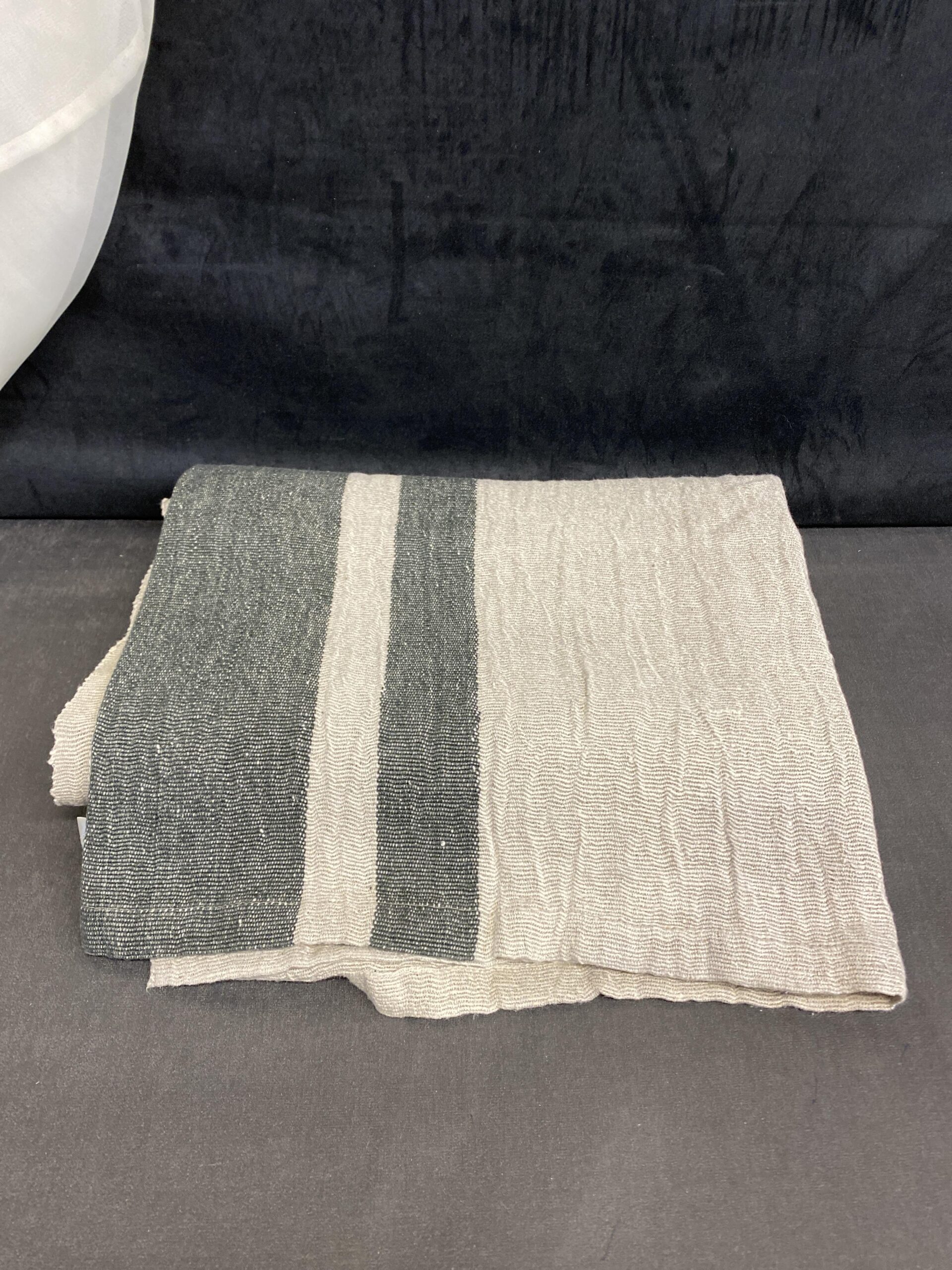 Crate & Barrel Linen Tablecloth