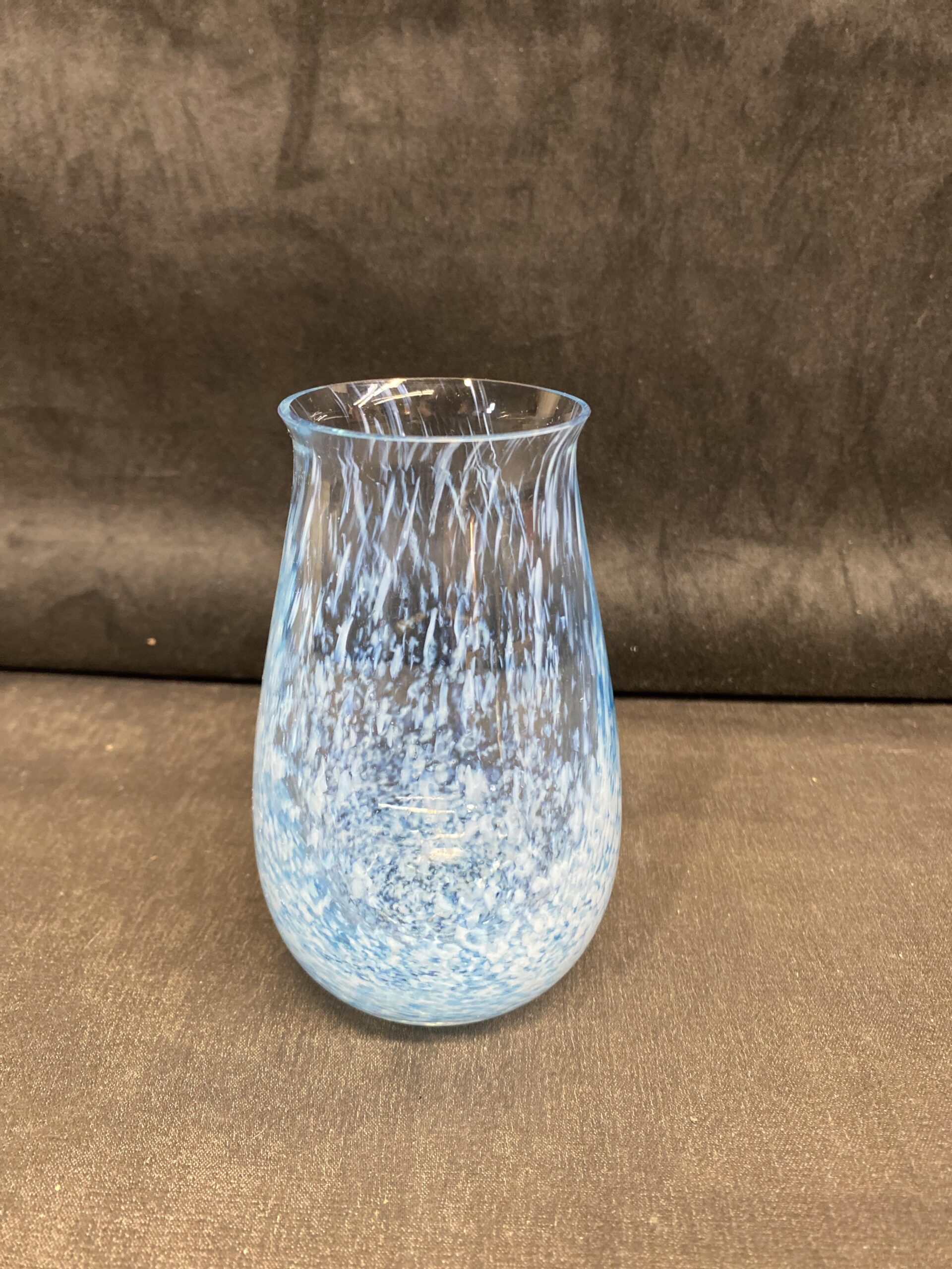 Caithness Glass Vase – Blue