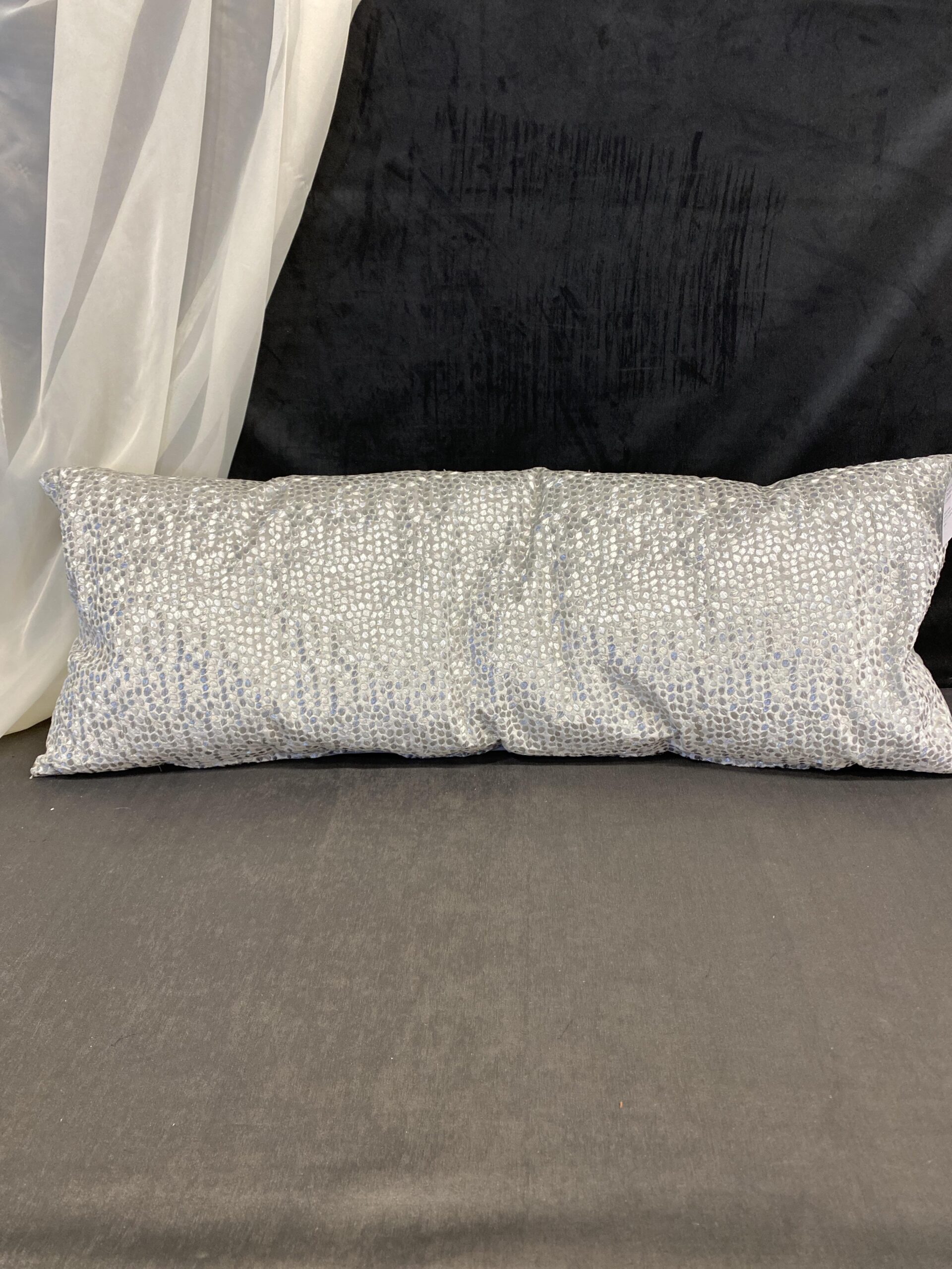 Double Lumbar Cushion – Grey