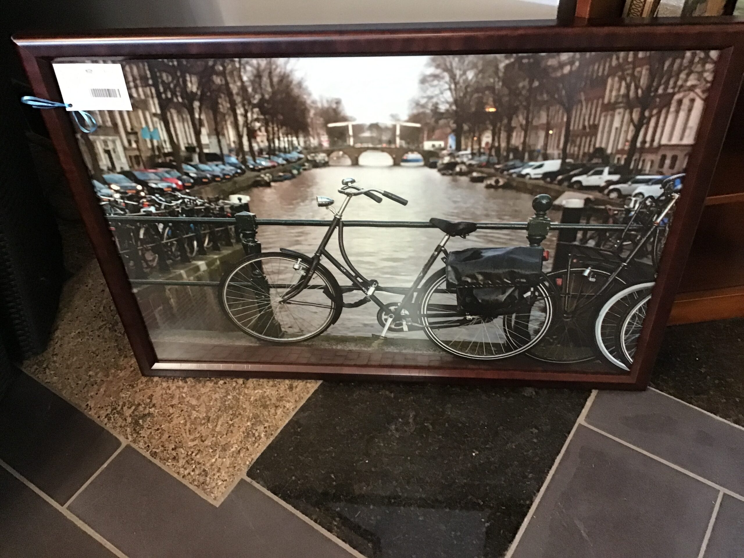 ‘Amsterdam Scene’ Bike Print