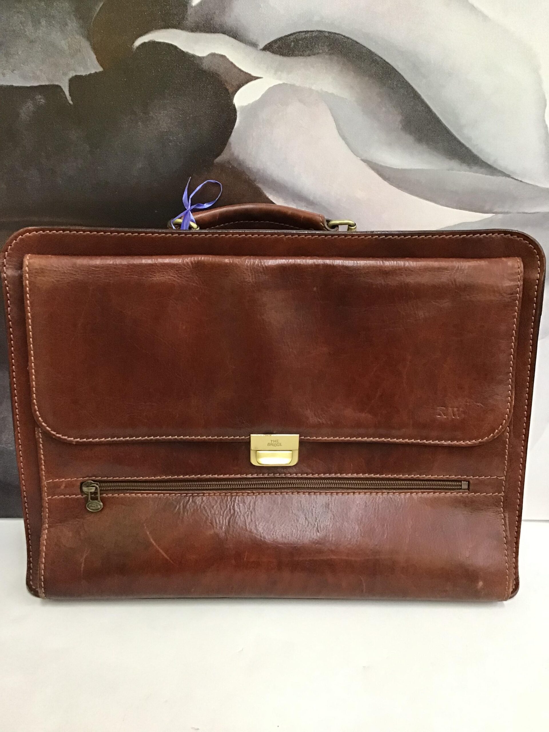 ‘The Bridge’ Genuine Leather Briefcase