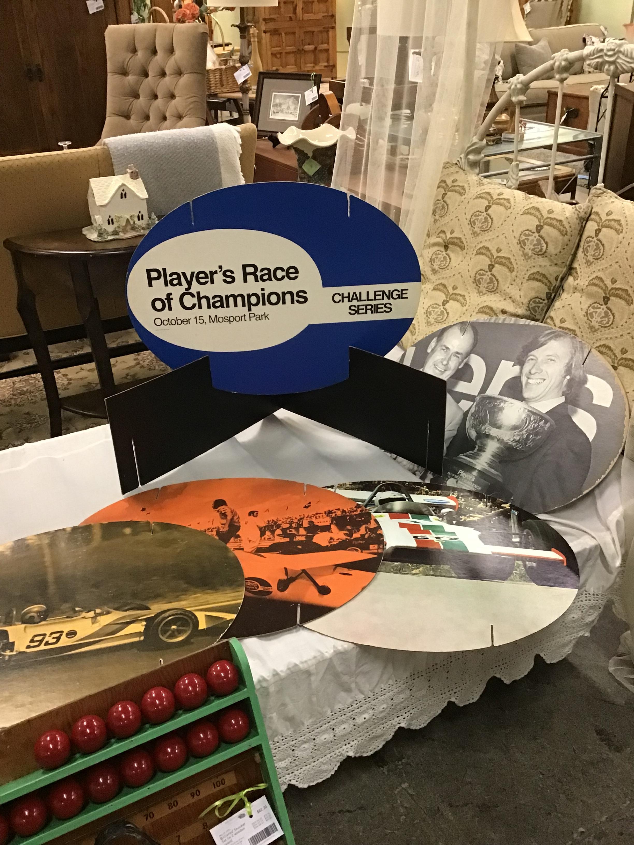Player’s Race of Champions Signs (set of 5)