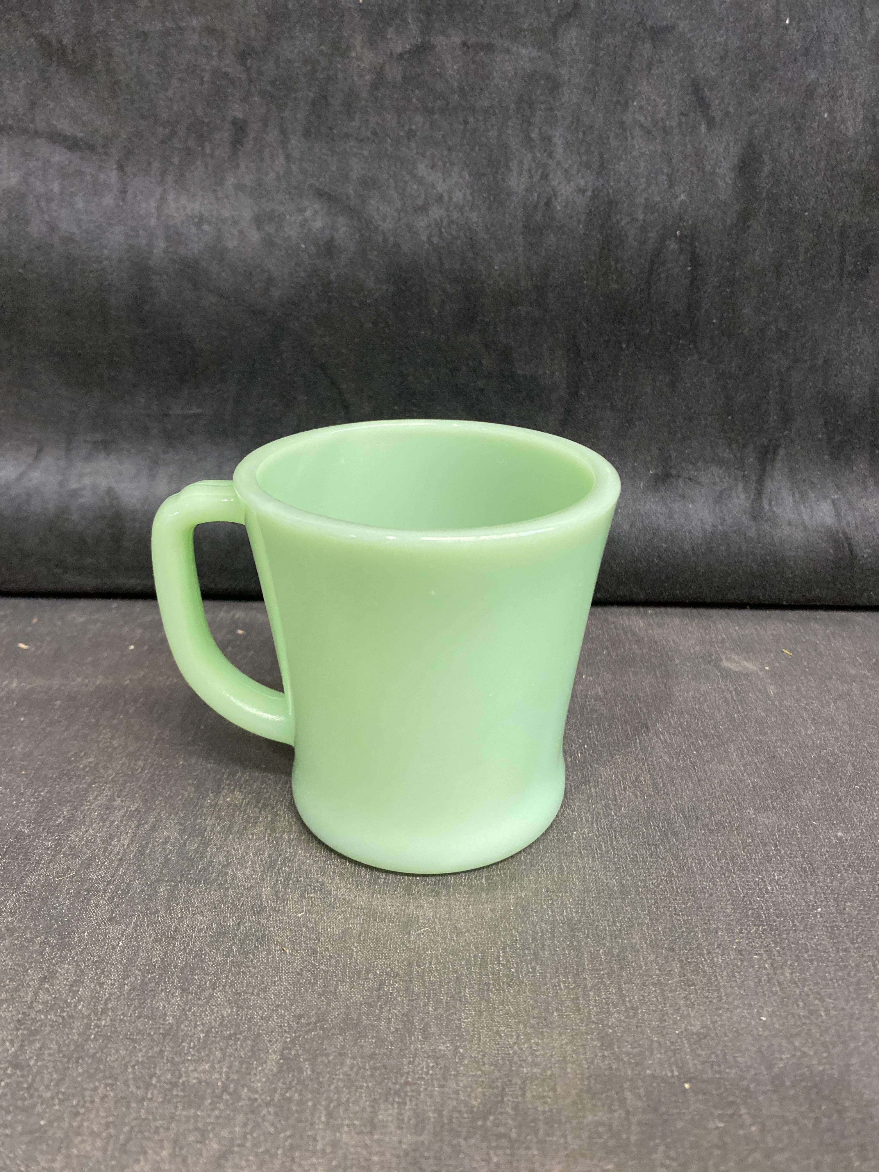 Fire King Jade-ite Mugs 