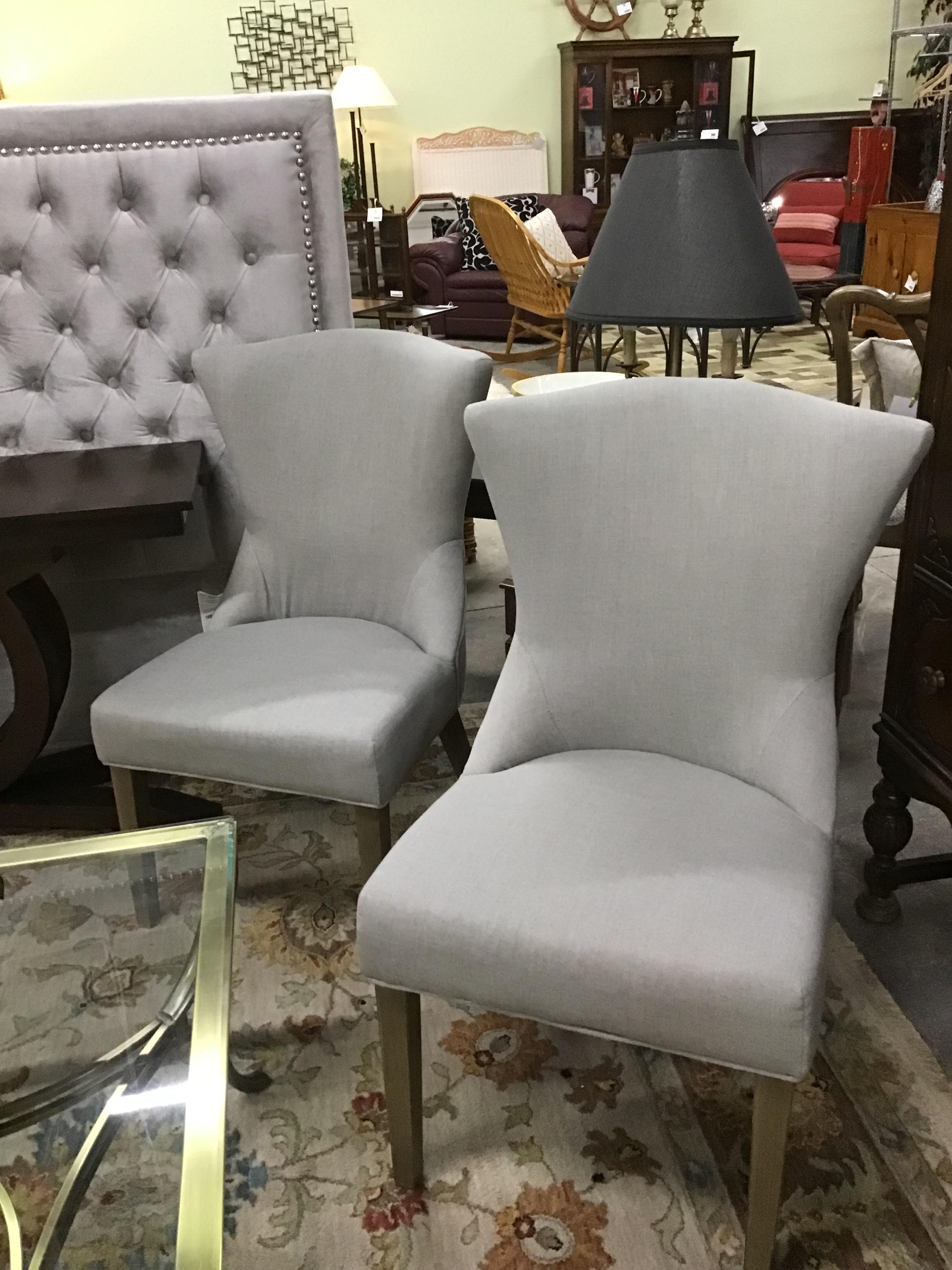 Alexis Gray Dining Chairs (set of 2)