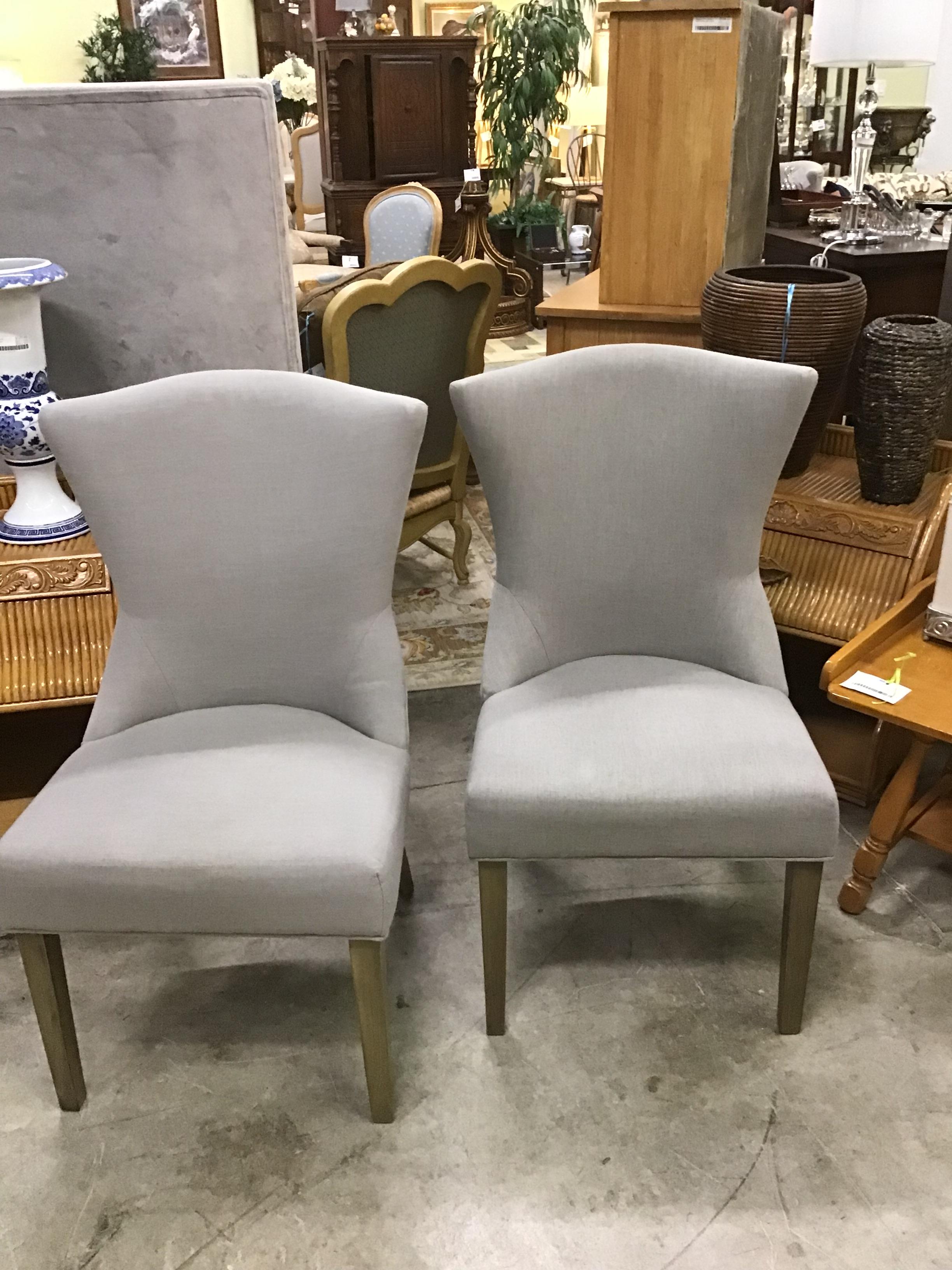 Alexis Gray Dining Chairs (set of 2)