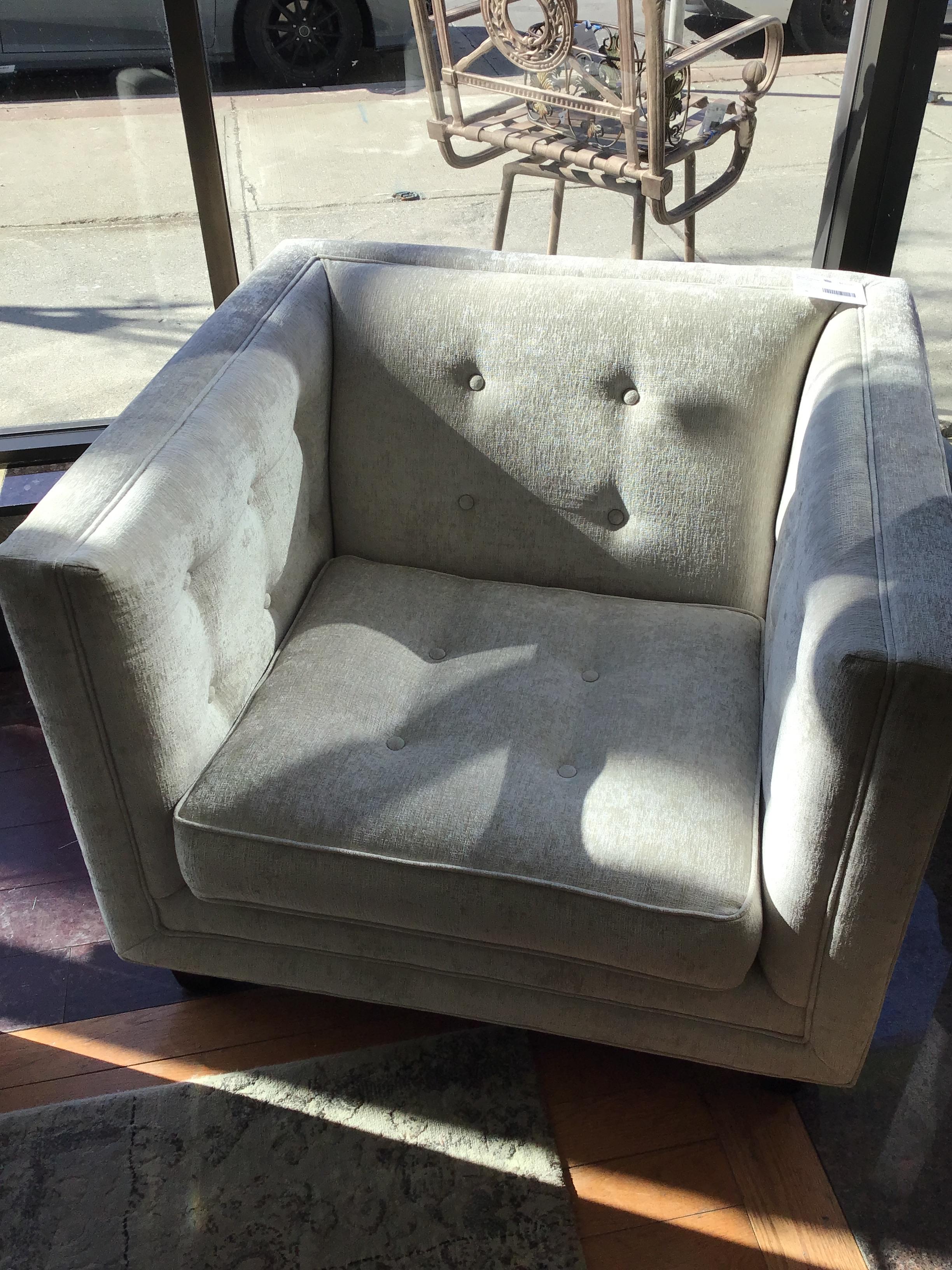 Silver ‘Connor’ Armchair