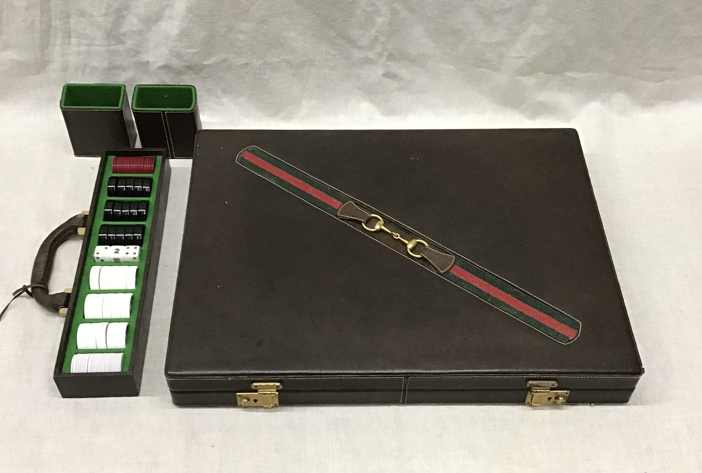 RARE! Vintage GUCCI Backgammon Set