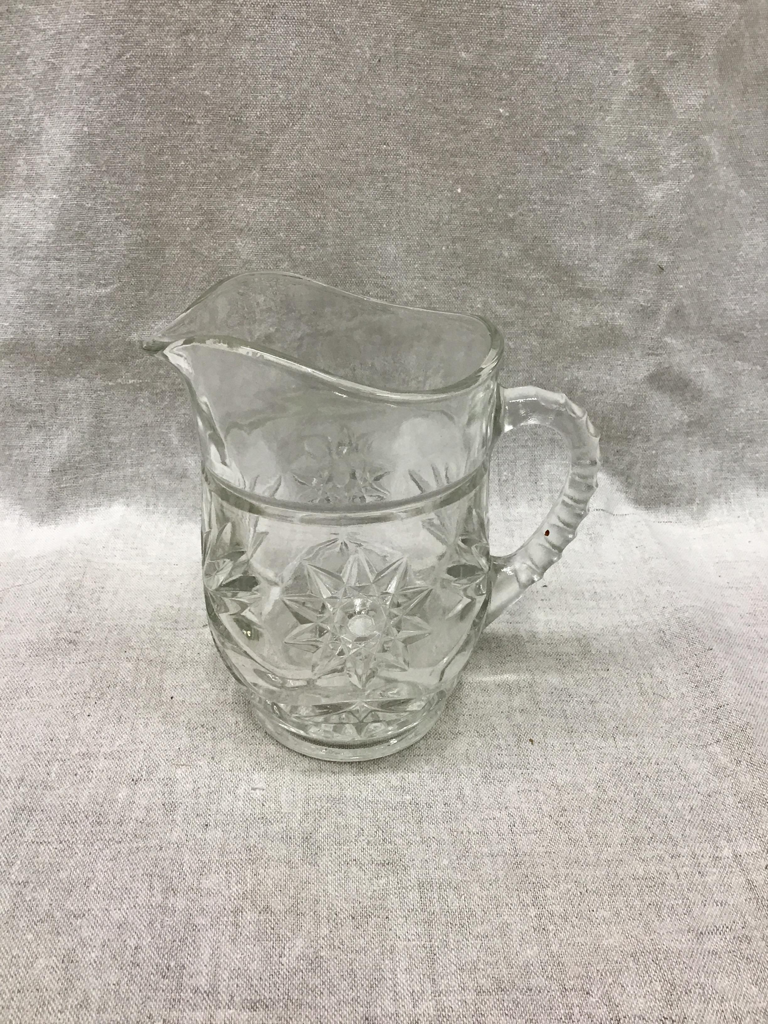 Vintage ANCHOR HOCKING Small Pitcher