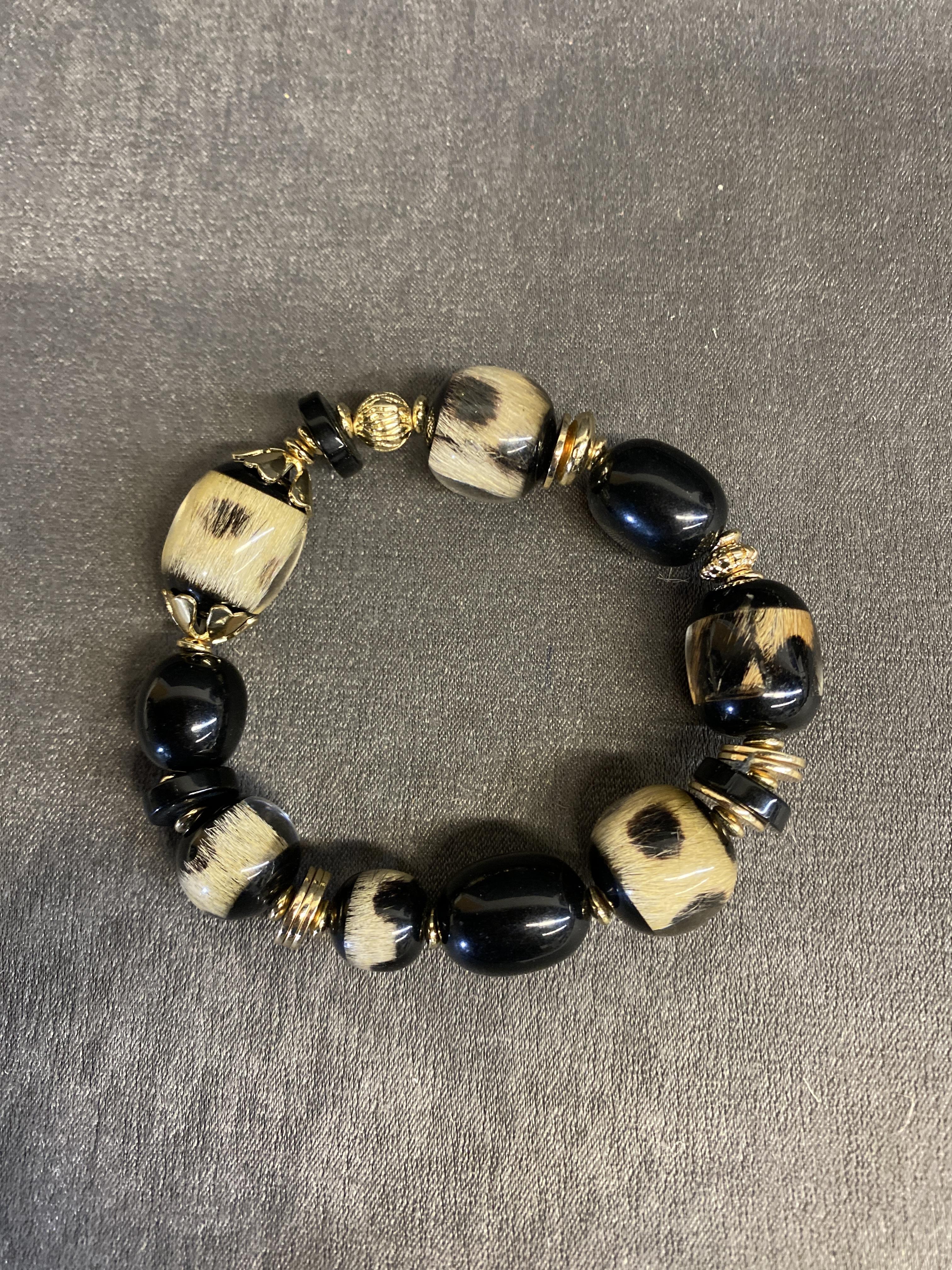 Stretch Bracelet – Animal Print