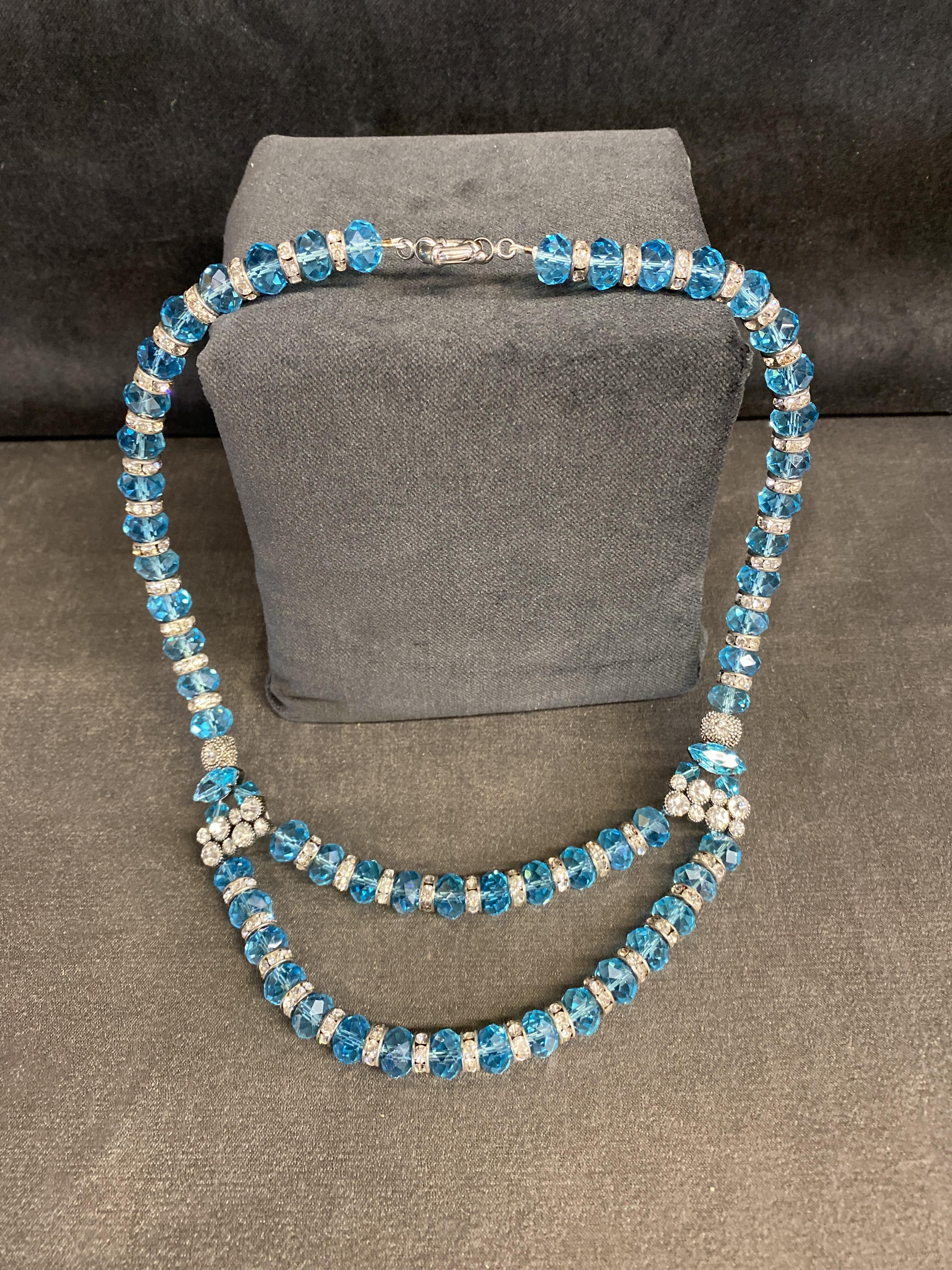 Bead Necklace – Turquoise