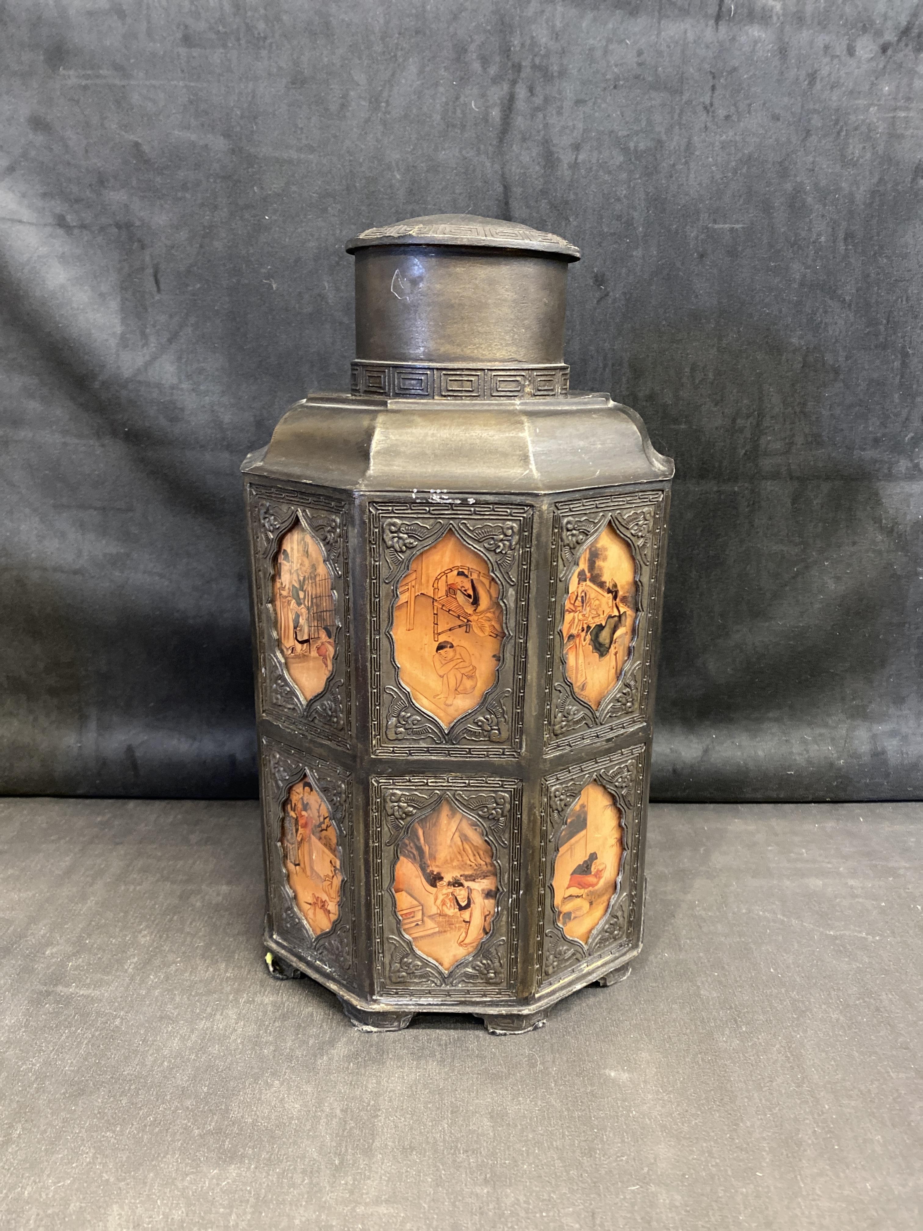 Antique Chinese Tea Caddy
