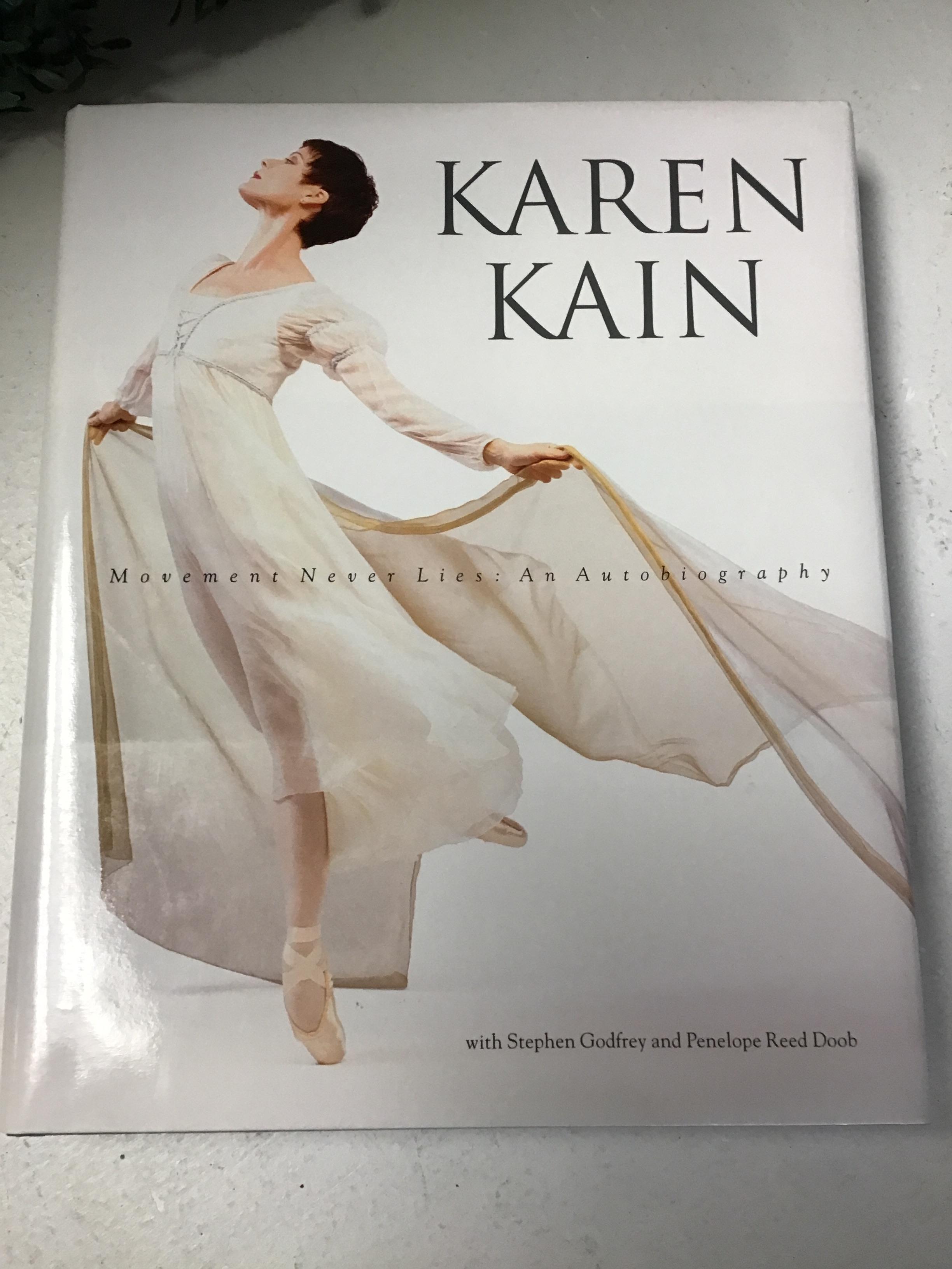 ‘Karen Kain: An Autobiography’ Hardcover Book