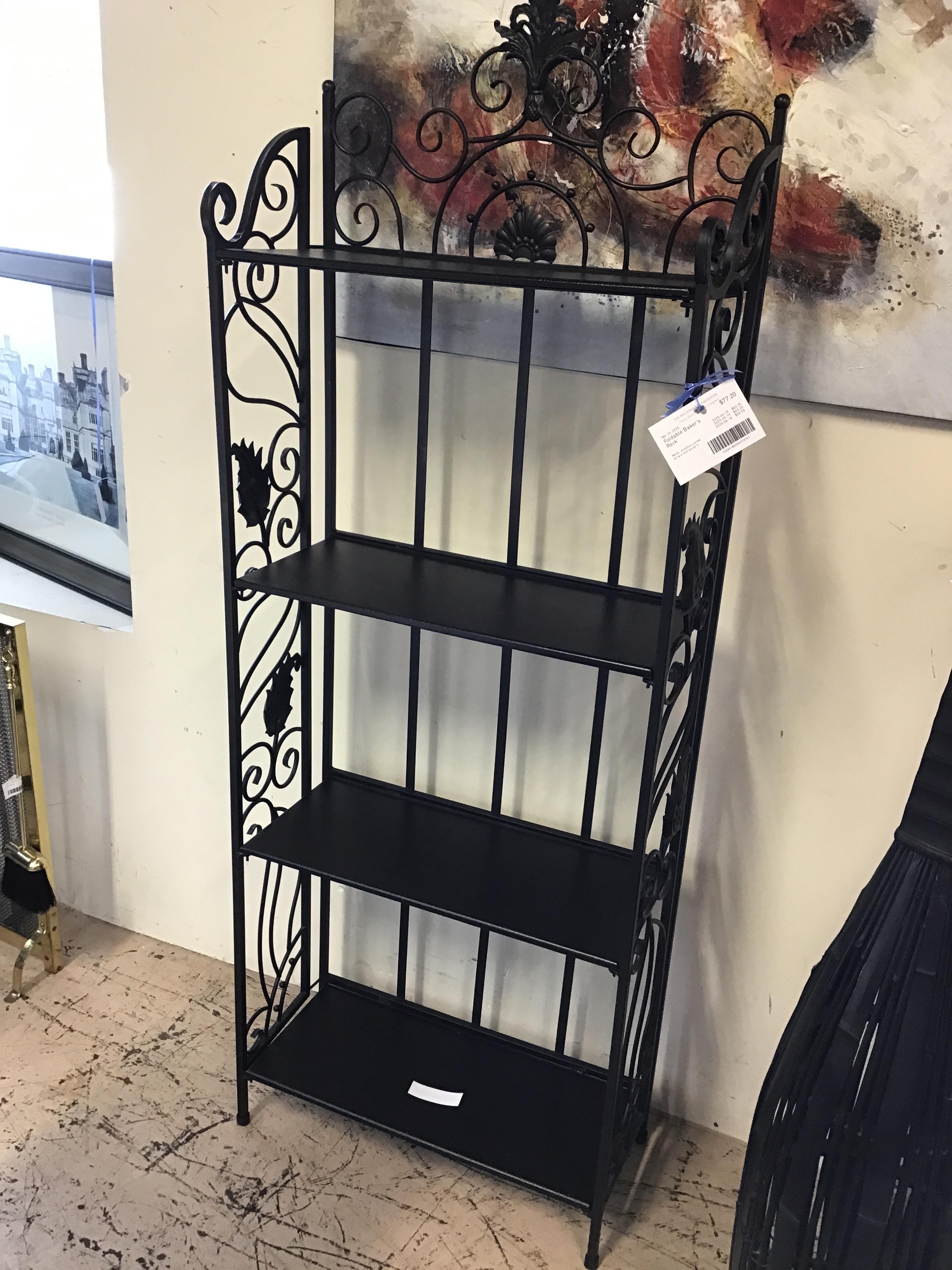 Foldable Baker’s Rack