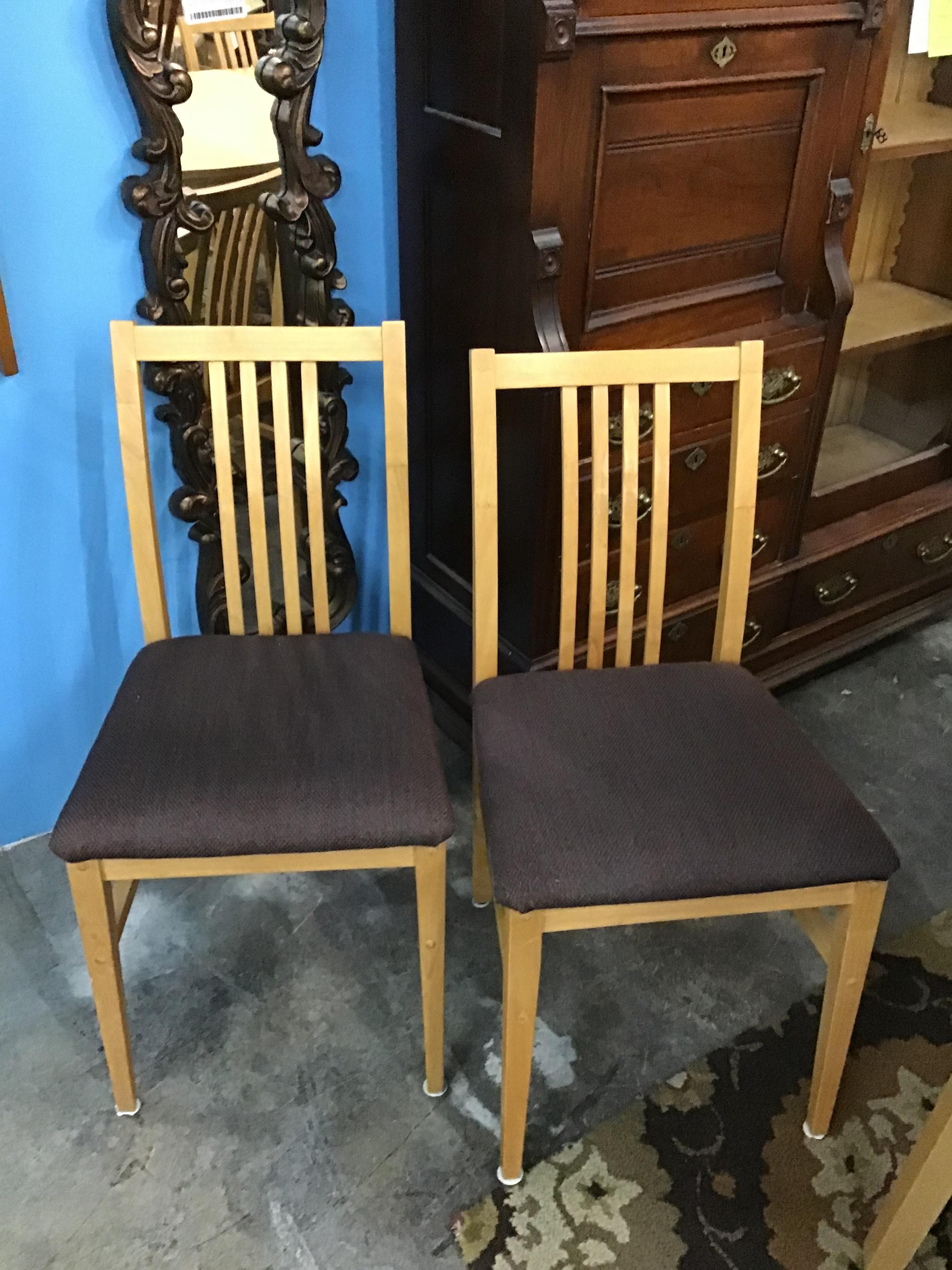 *HOLD* Shaker Style Dining Chairs (pair)