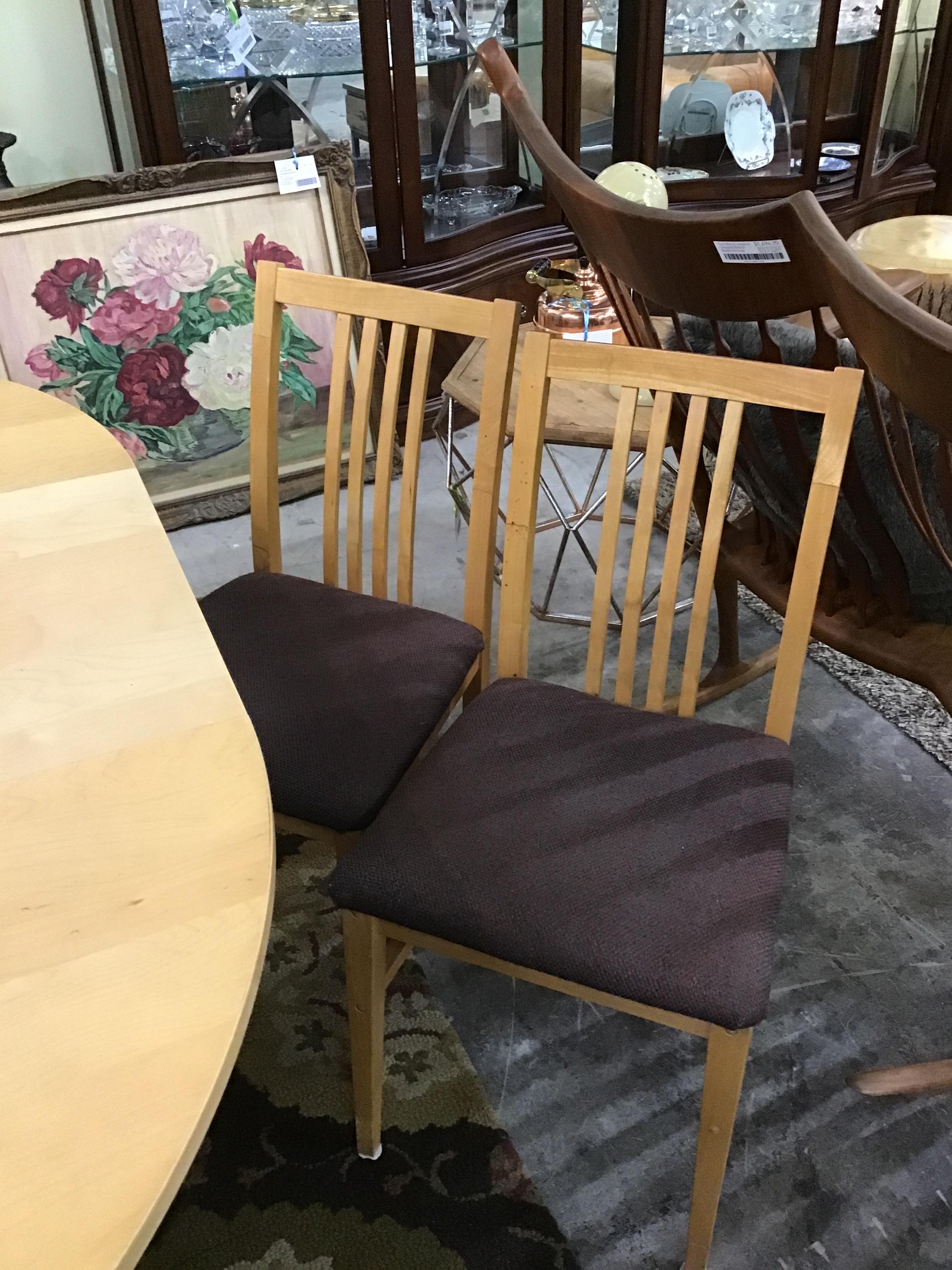 *HOLD* Shaker Style Dining Chairs (pair)