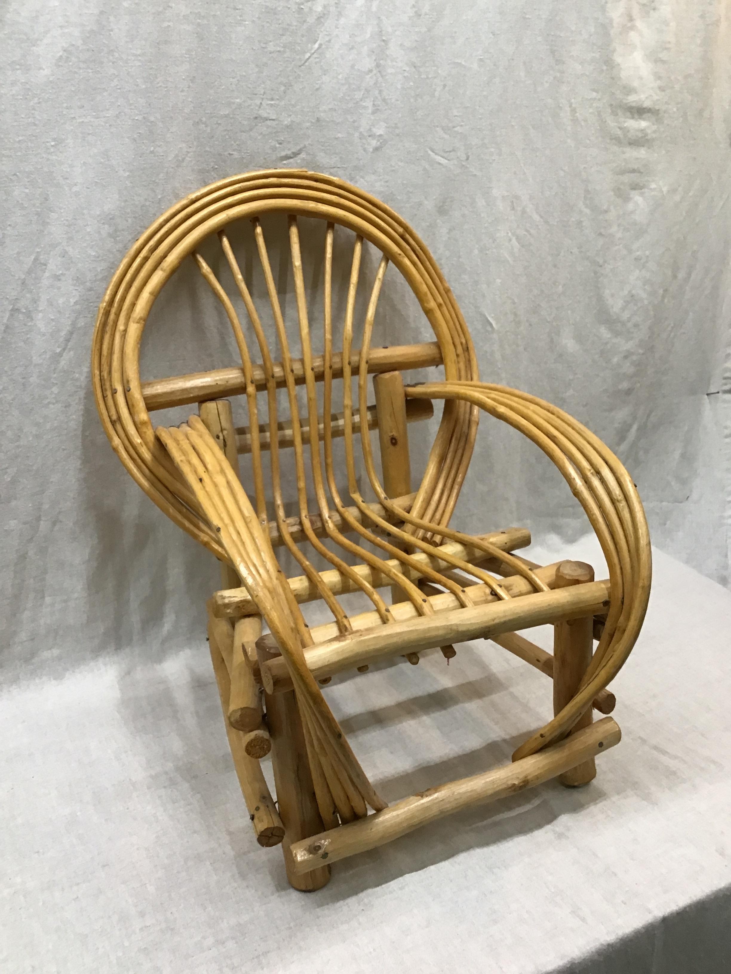 Guatemalan Rattan Child’s Chair