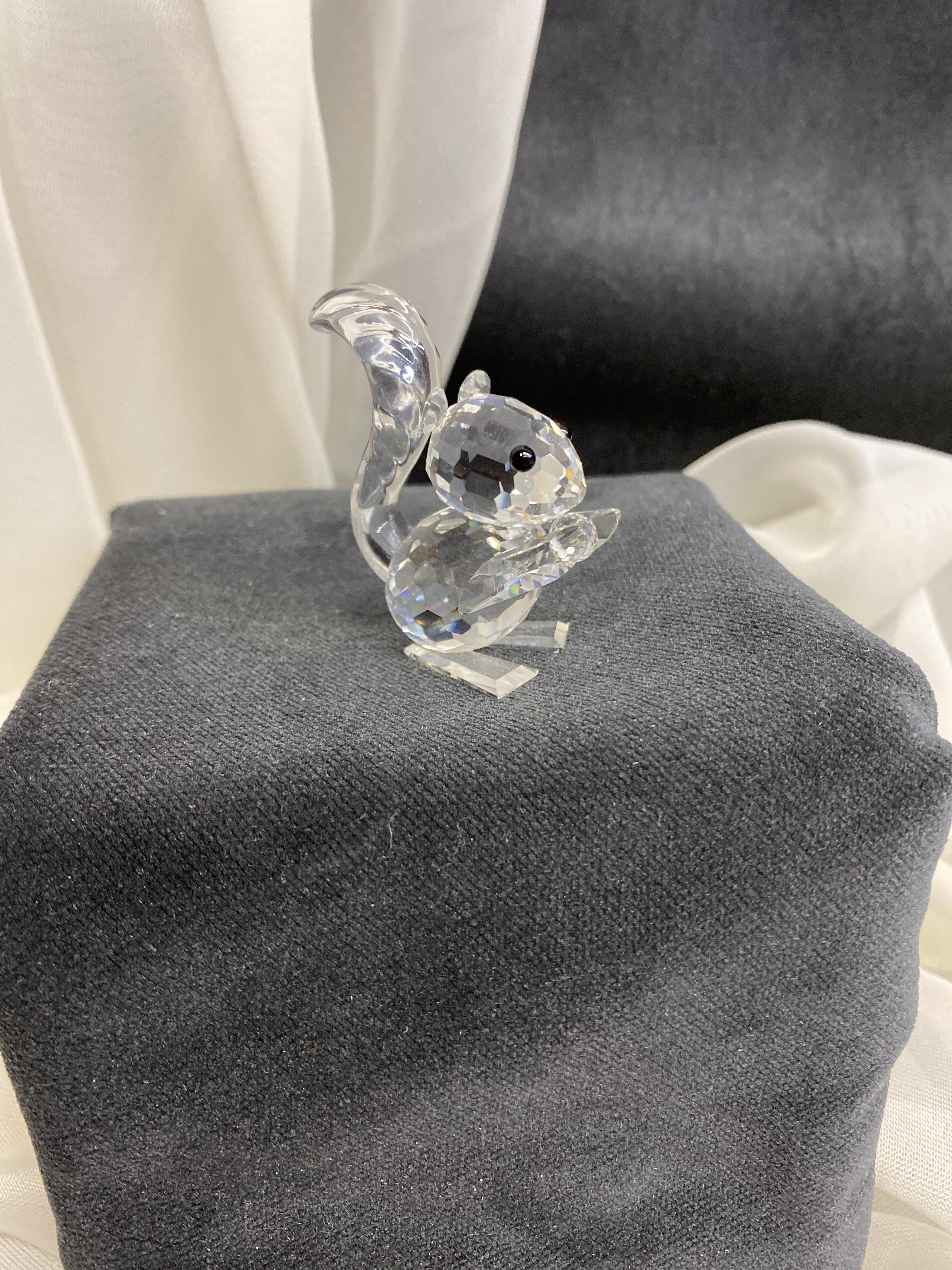 Swarovski Crystal Figurine – Squirrel
