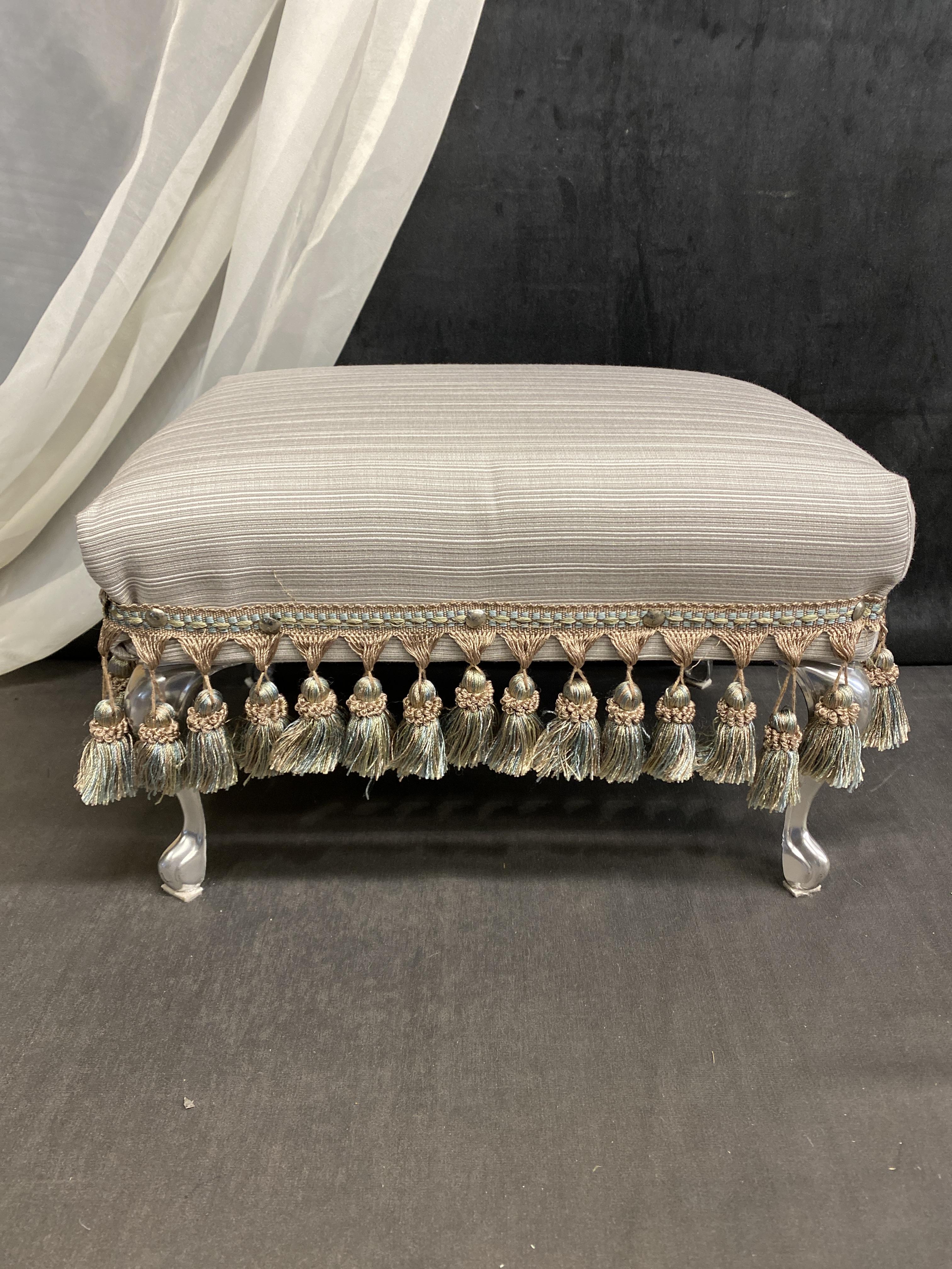 Footstool – Grey