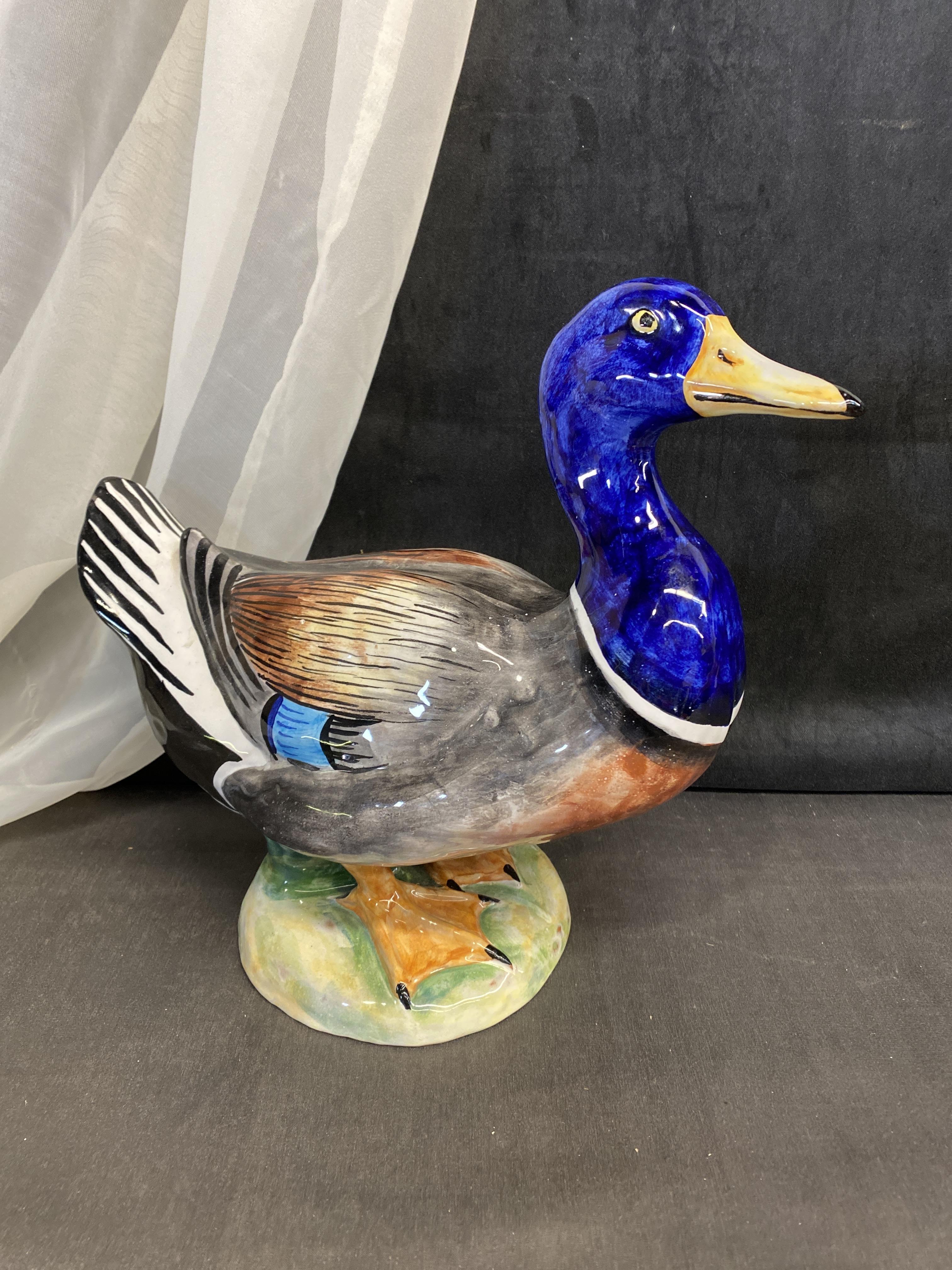 Italian Ceramic Figurine – Duck